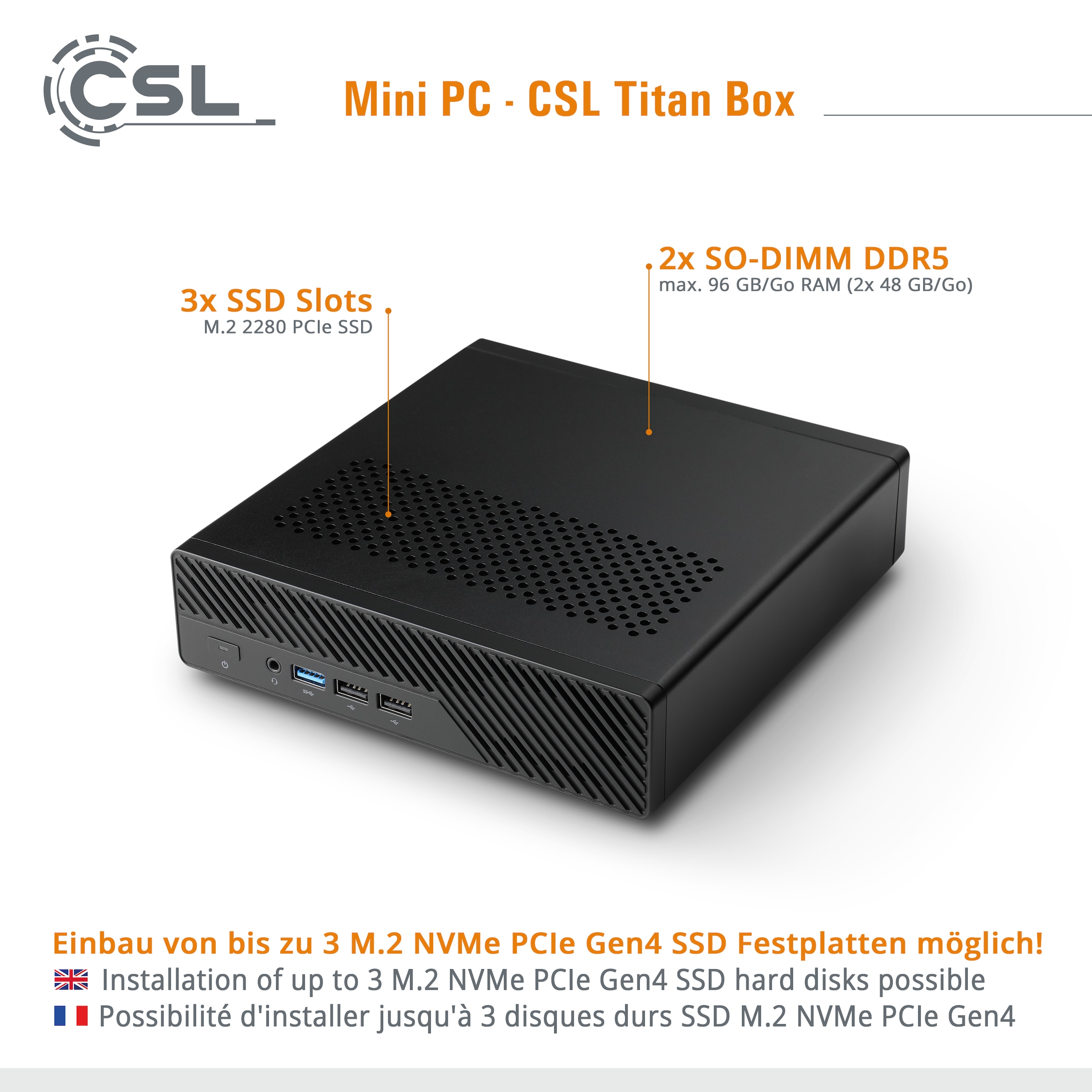 CSL PC »TitanBox i9-12900H«