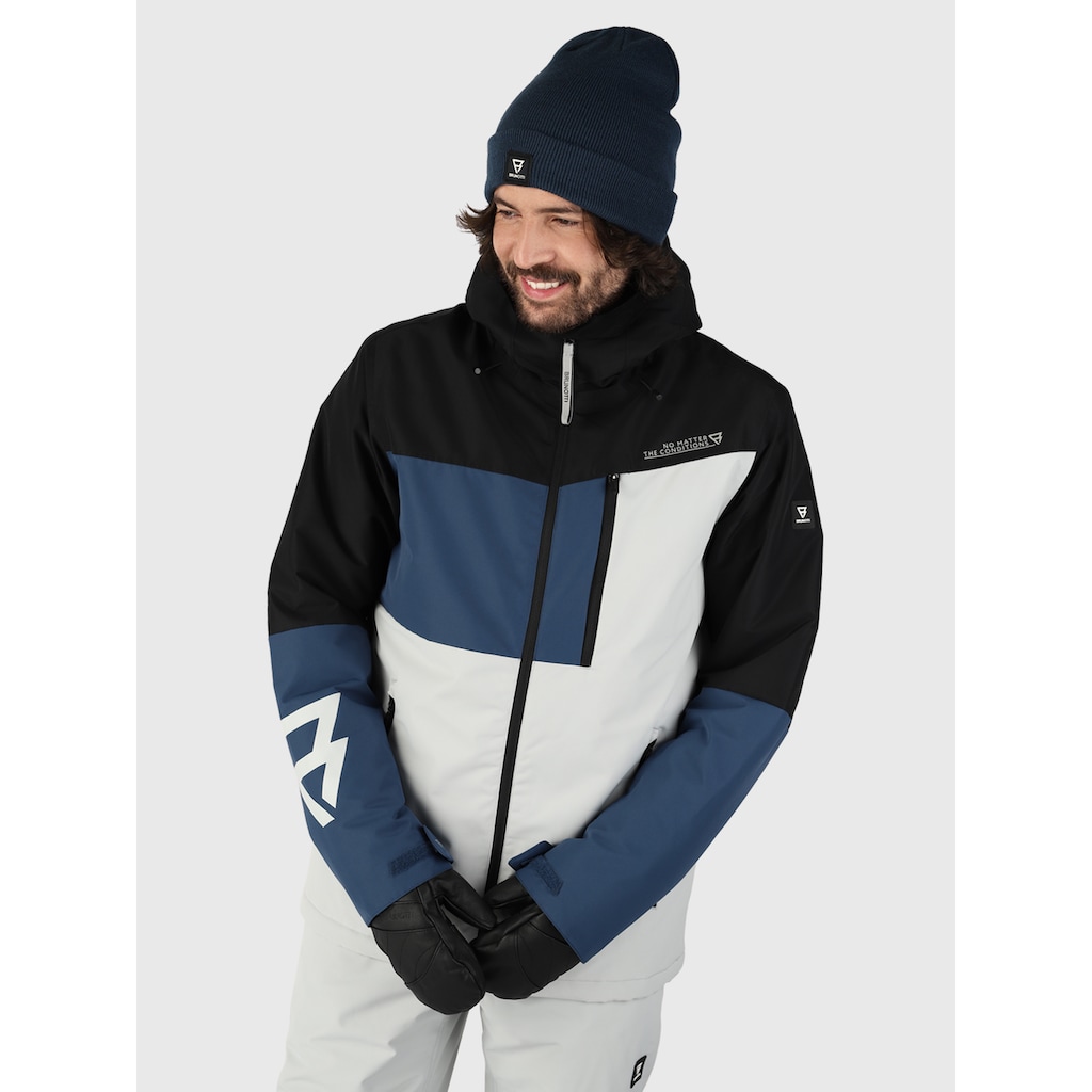 Brunotti Skijacke »Flynners Men Snow Jacket«, mit Kapuze