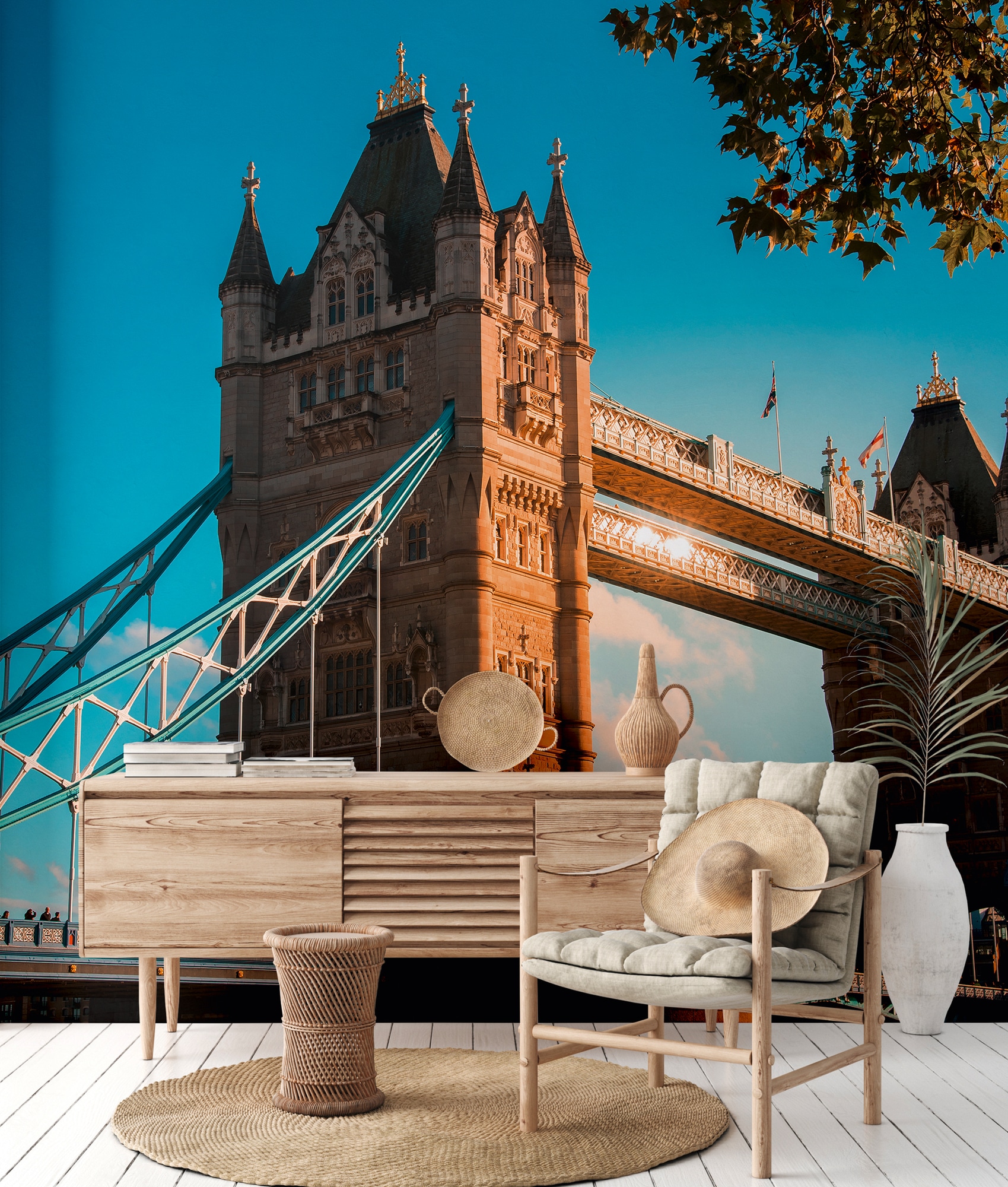 A.S. Création Vliestapete »Fototapete Tower Bridge London Architektur« matt günstig online kaufen