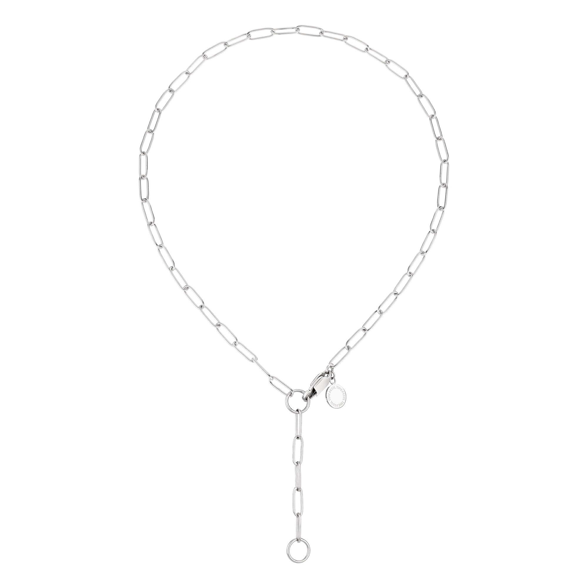 COOL TIME Charm-Kette »Schmuck Geschenk Edelstahl Halskette The Cool Mini Link«