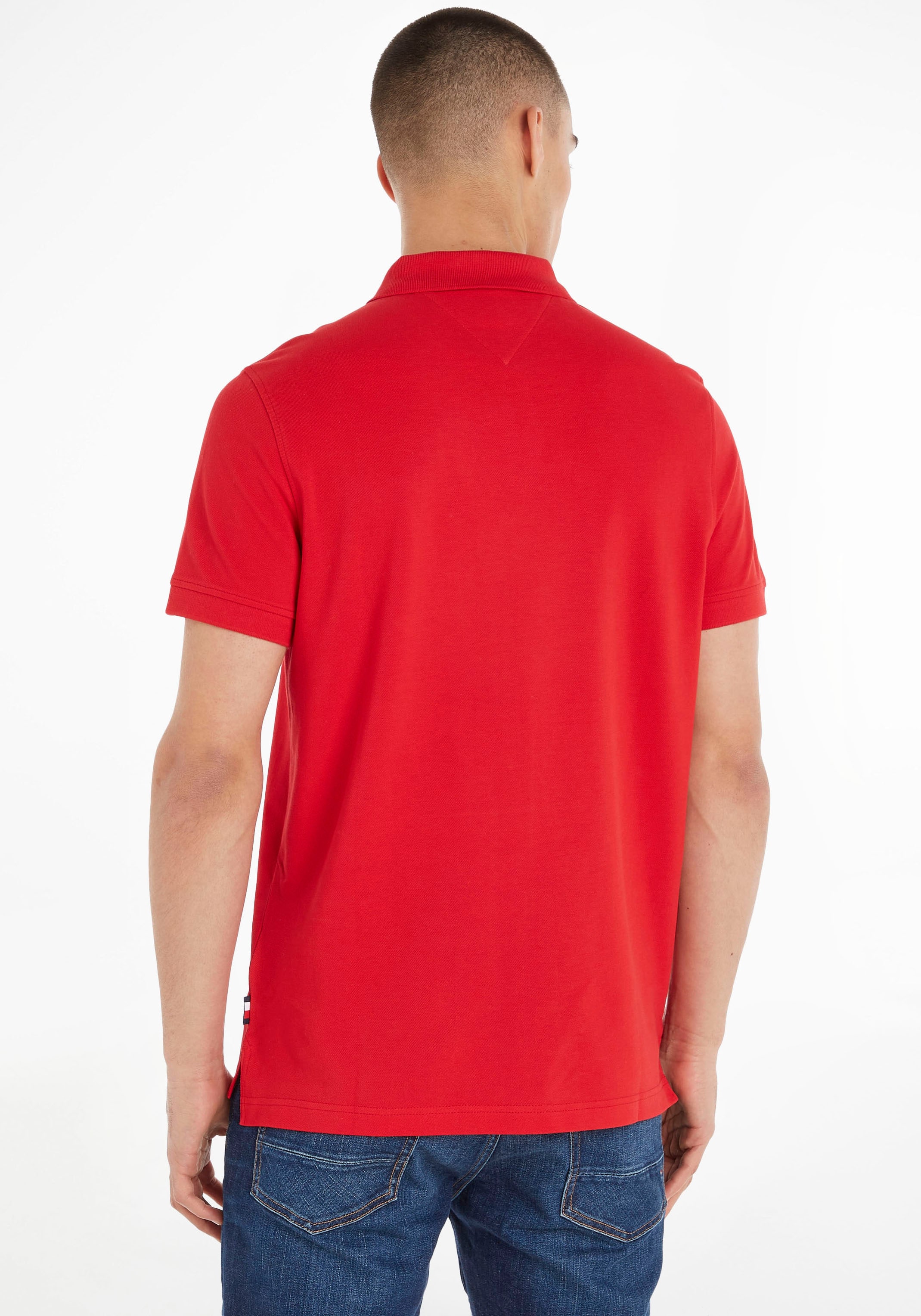 Tommy Hilfiger »RWB Logotape PLACKET mit Kragen am POLO«, kaufen Poloshirt REGULAR online TAPE