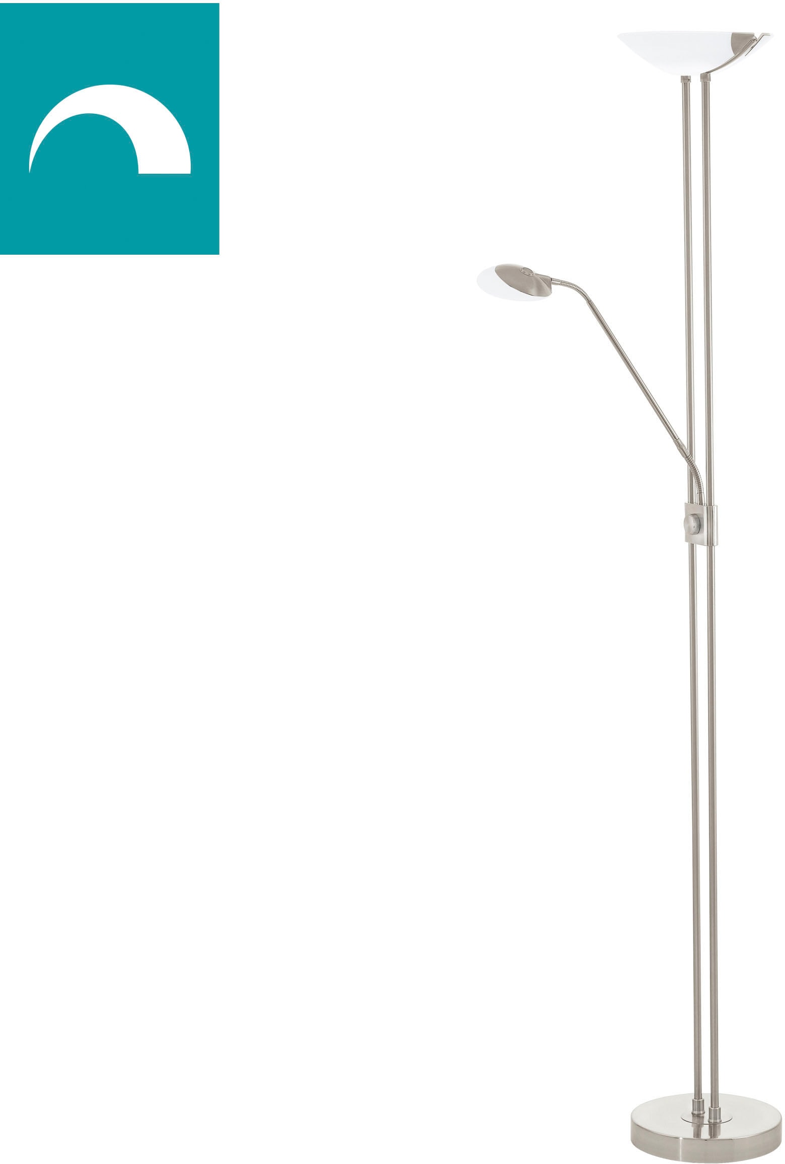 EGLO LED Stehlampe »BAYA LED«, 3 flammig, Leuchtmittel LED-Board   LED fest günstig online kaufen
