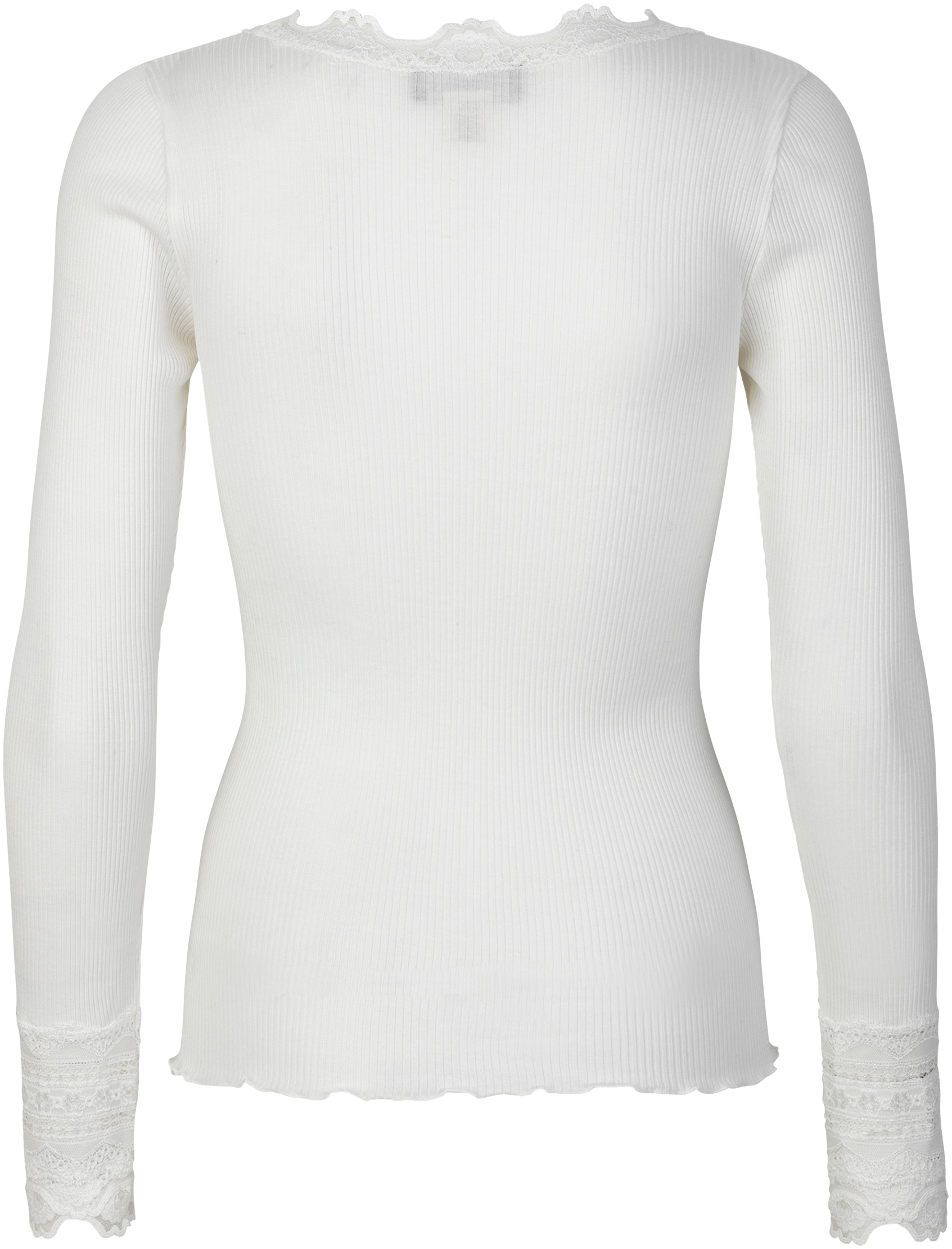 rosemunde Langarmshirt »Benita Silk Blouse« Langarm, mit Spitze, feminin, bequem, Seiden- Baumwollmischung