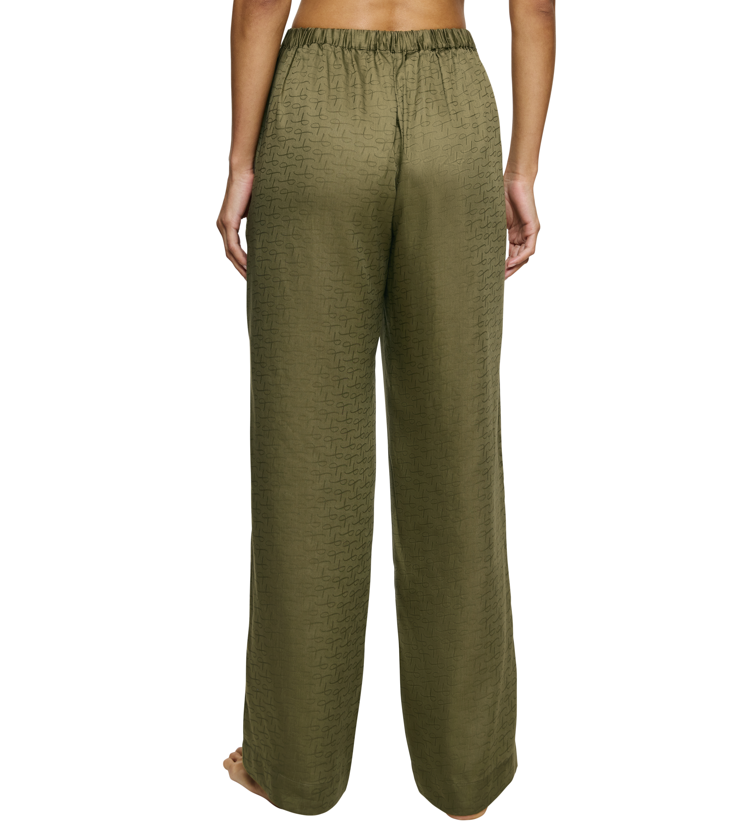 Triumph Homewearhose »Silky Sensuality Trousers«, mit Monogram-Jaquard