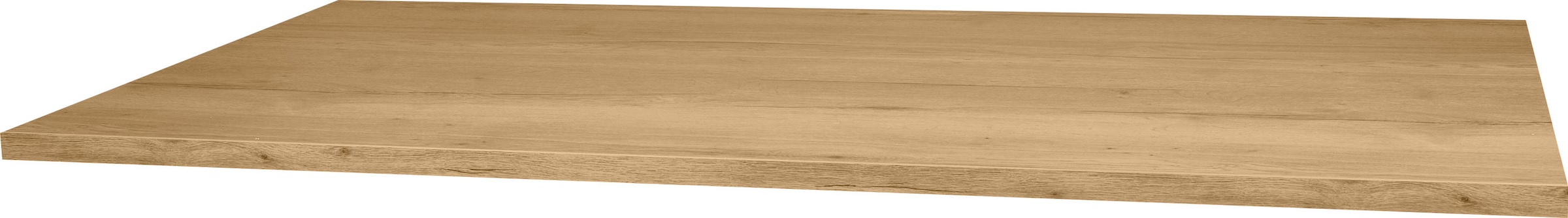nobilia® Arbeitsplatte »passend zu allen Serien, Stärke: 3,8 cm«, von drei Seiten beschichtet, in drei Breiten: 180, 210 und 240 cm
