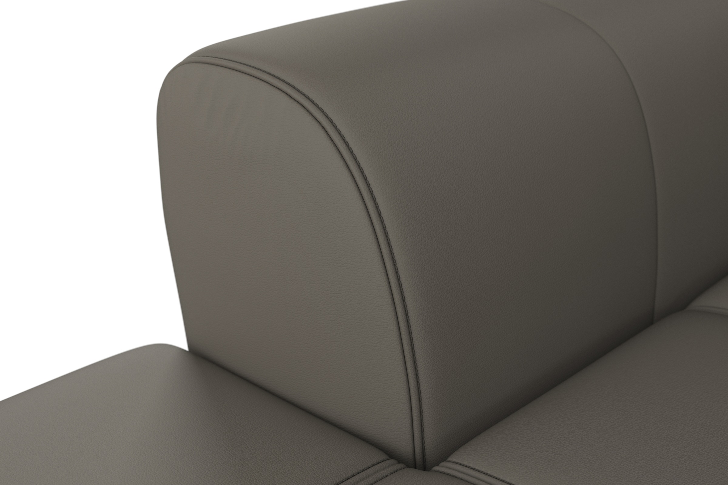 sit&more Wohnlandschaft »Bendigo U-Form«, inklusive Sitztiefenverstellung, Bodenfreiheit 12 cm, in 2 Fußfarben