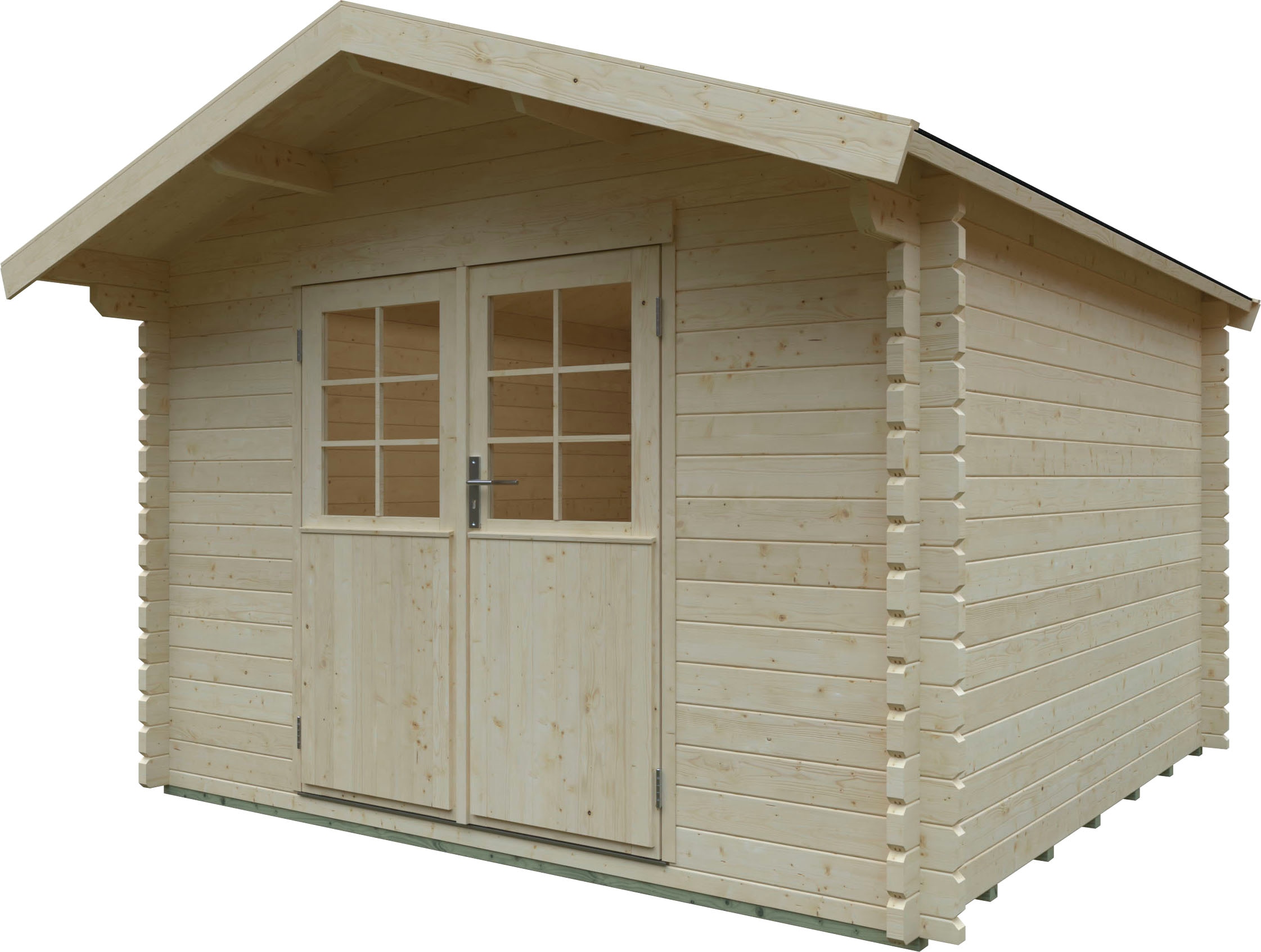 Kiehn-Holz Gartenhaus »Jonsberg«, aus naturbelassenem Fichtenholz
