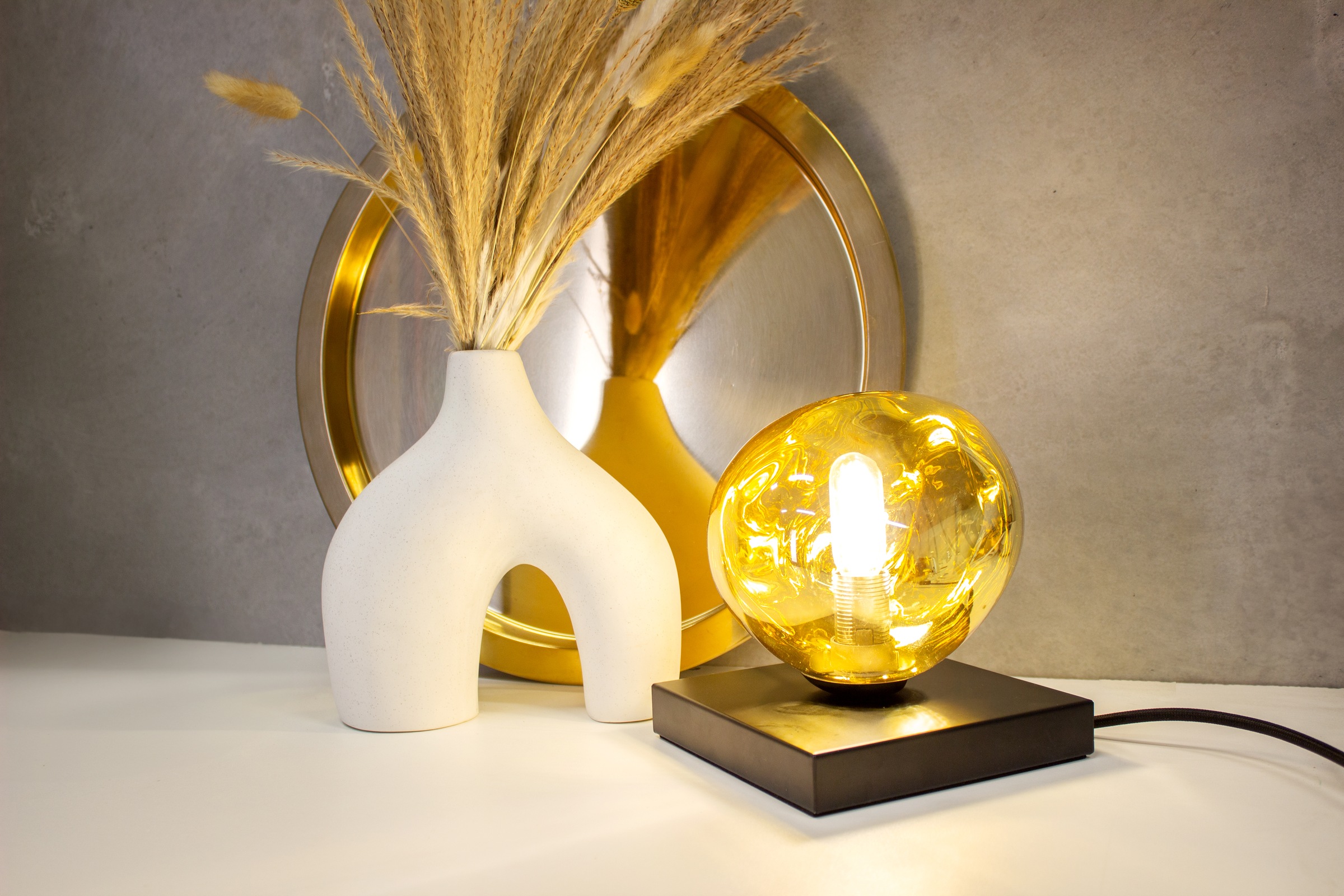 ECO-LIGHT Tischleuchte »Canopus«, 1 flammig, Leuchtmittel E14 | ohne Leuchtmittel