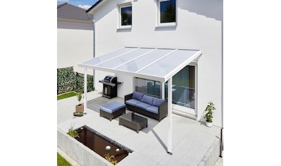 GUTTA Terrassendach »Premium«, BxT: 410x306 cm, Dach Polycarbonat Opal kaufen