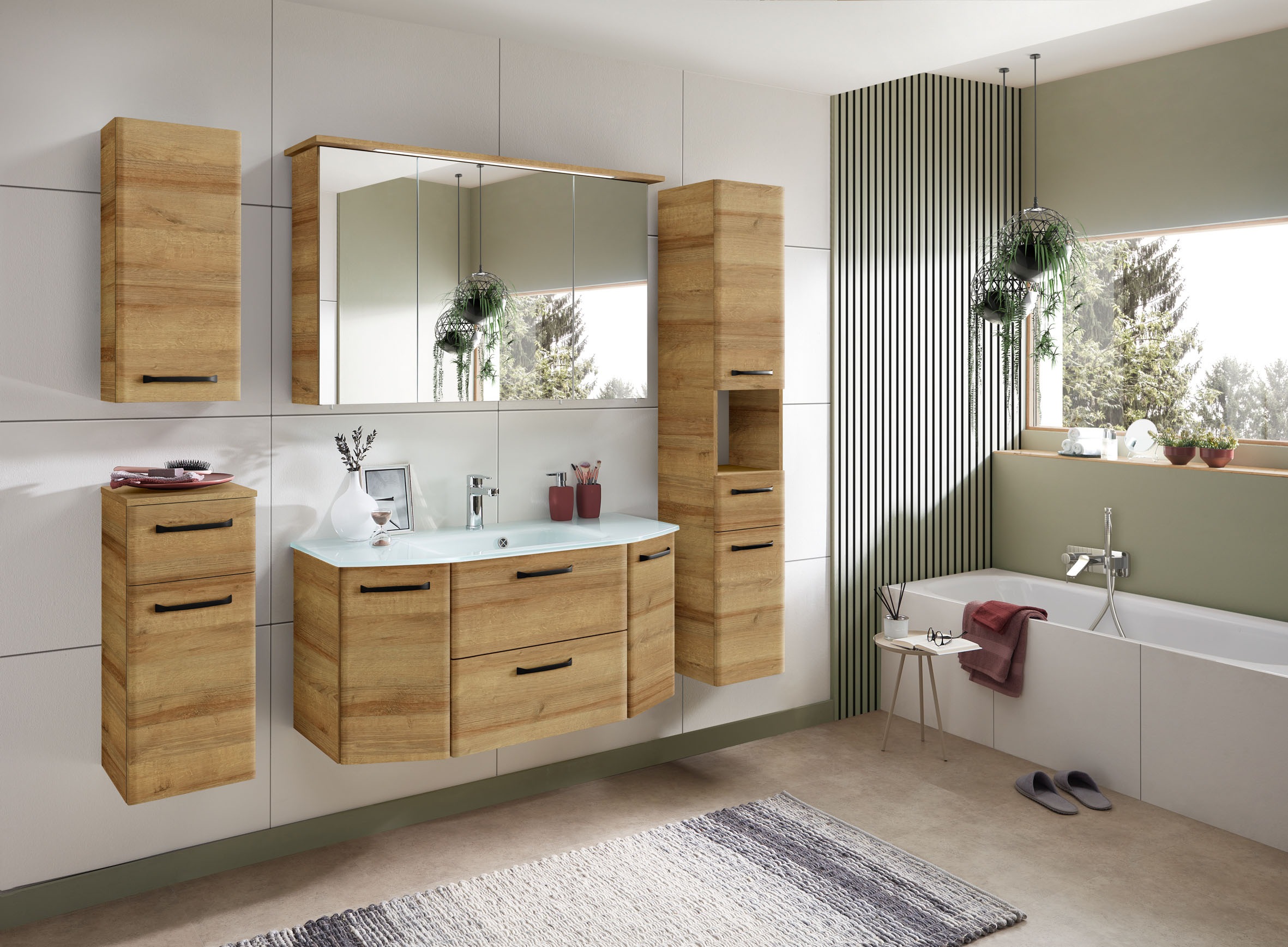 Saphir Hängeschrank »Quickset 318, mit einer Tür, 30cm breit« 1 Stk. tlg.