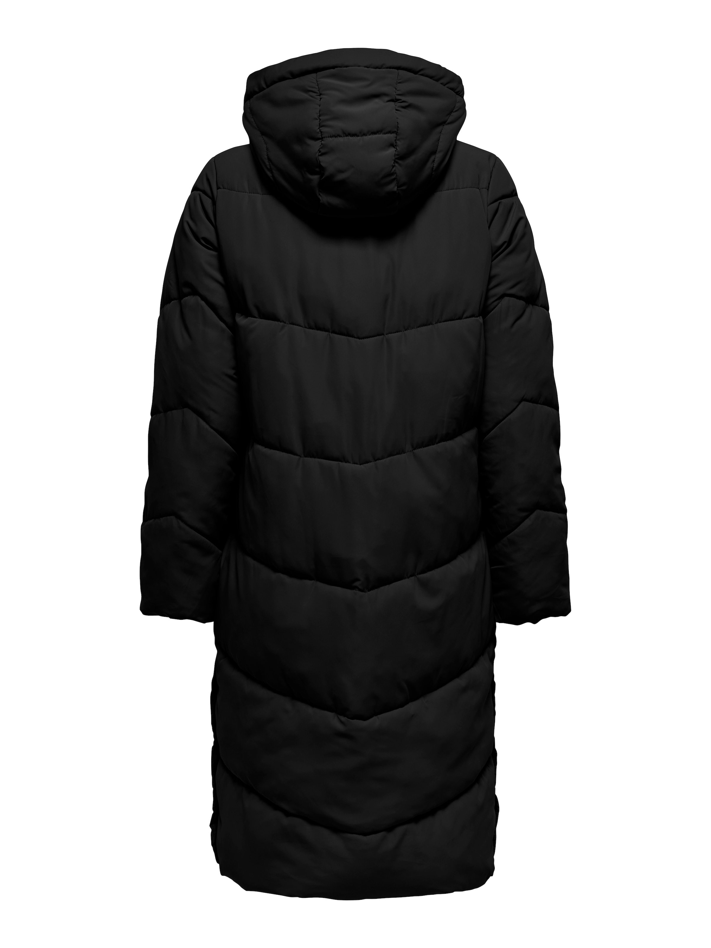 ONLY Steppmantel »ONLMEGAN LIFE LONG PUFFER COAT CS OTW« verdeckter Zipper, Reißverschlusstaschen, winddicht