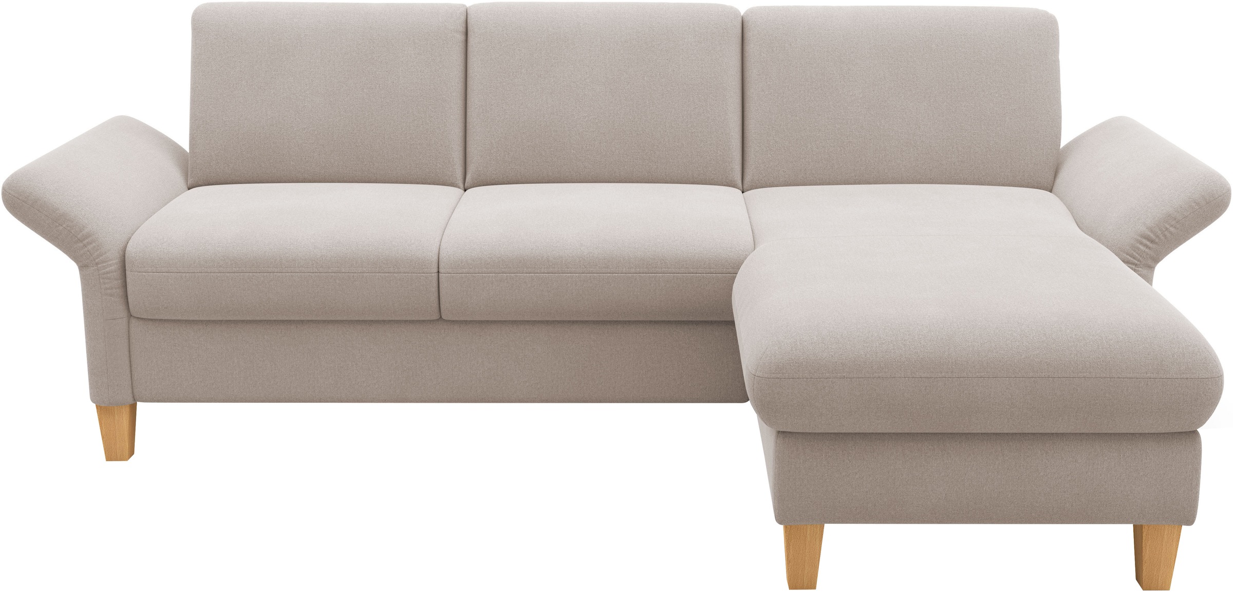 Home affaire Ecksofa "Rochelle, L-Form", wahlweise mit Armteilverstellung, günstig online kaufen