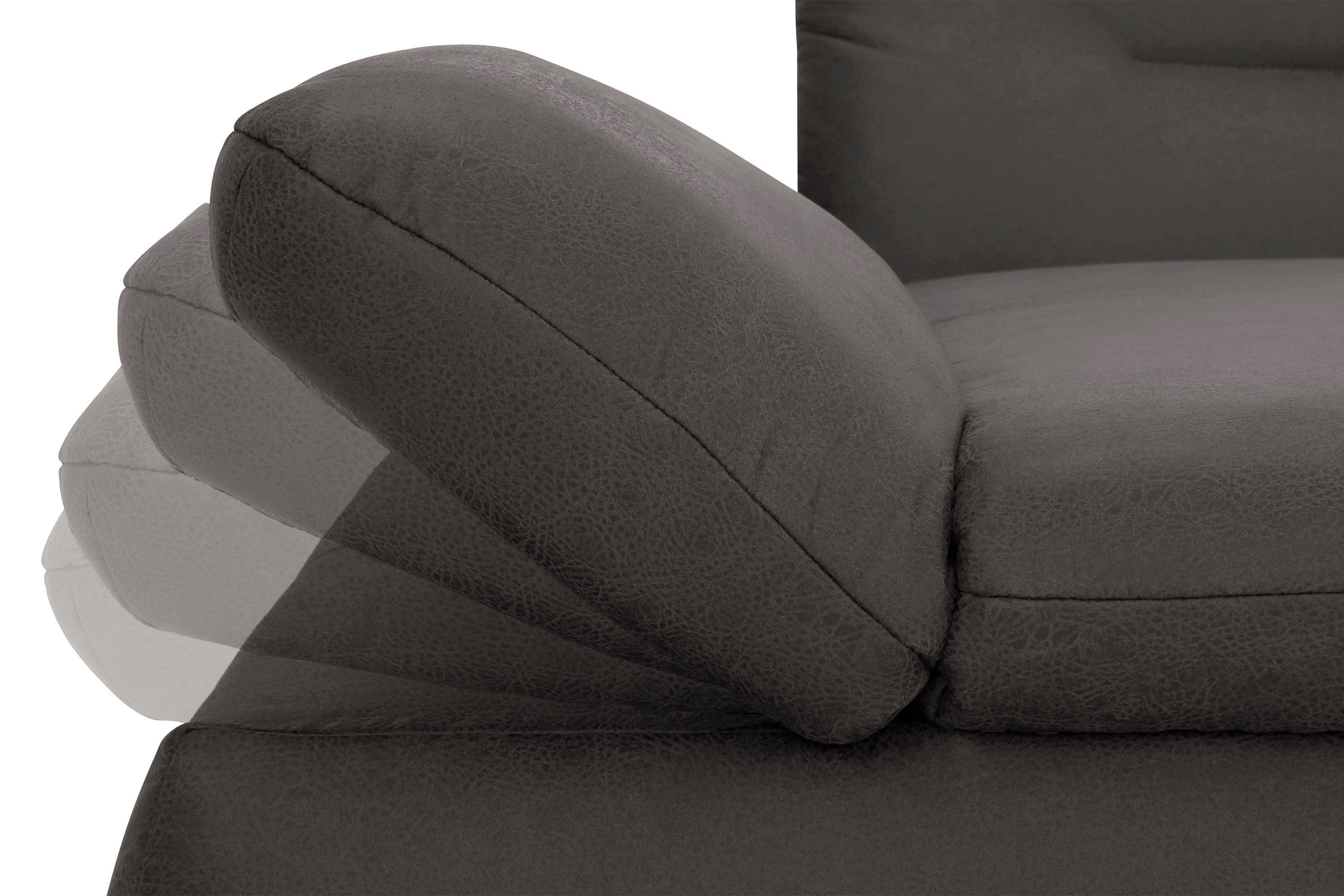 INOSIGN Wohnlandschaft »Avesa U-Form«, Wahlweise mit Armteilverstellung und Bettfunktion, B/T/H: 355/216/80cm