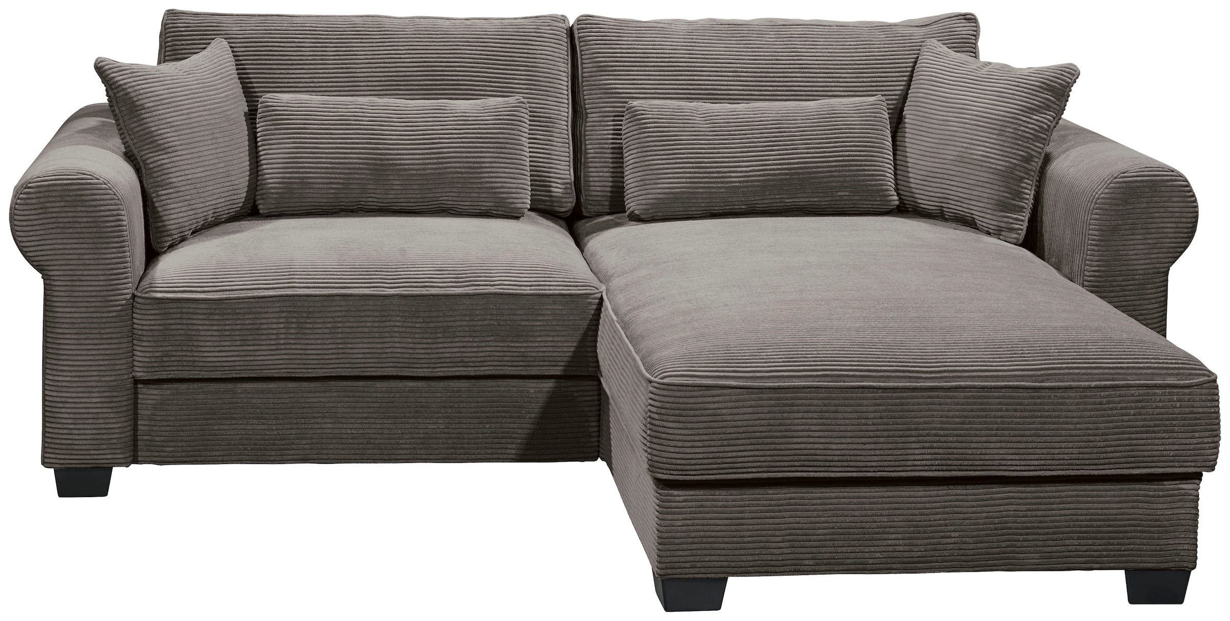ED EXCITING DESIGN Ecksofa »Angelina L-Form«, mit Bettfunktion, Bettkasten günstig online kaufen