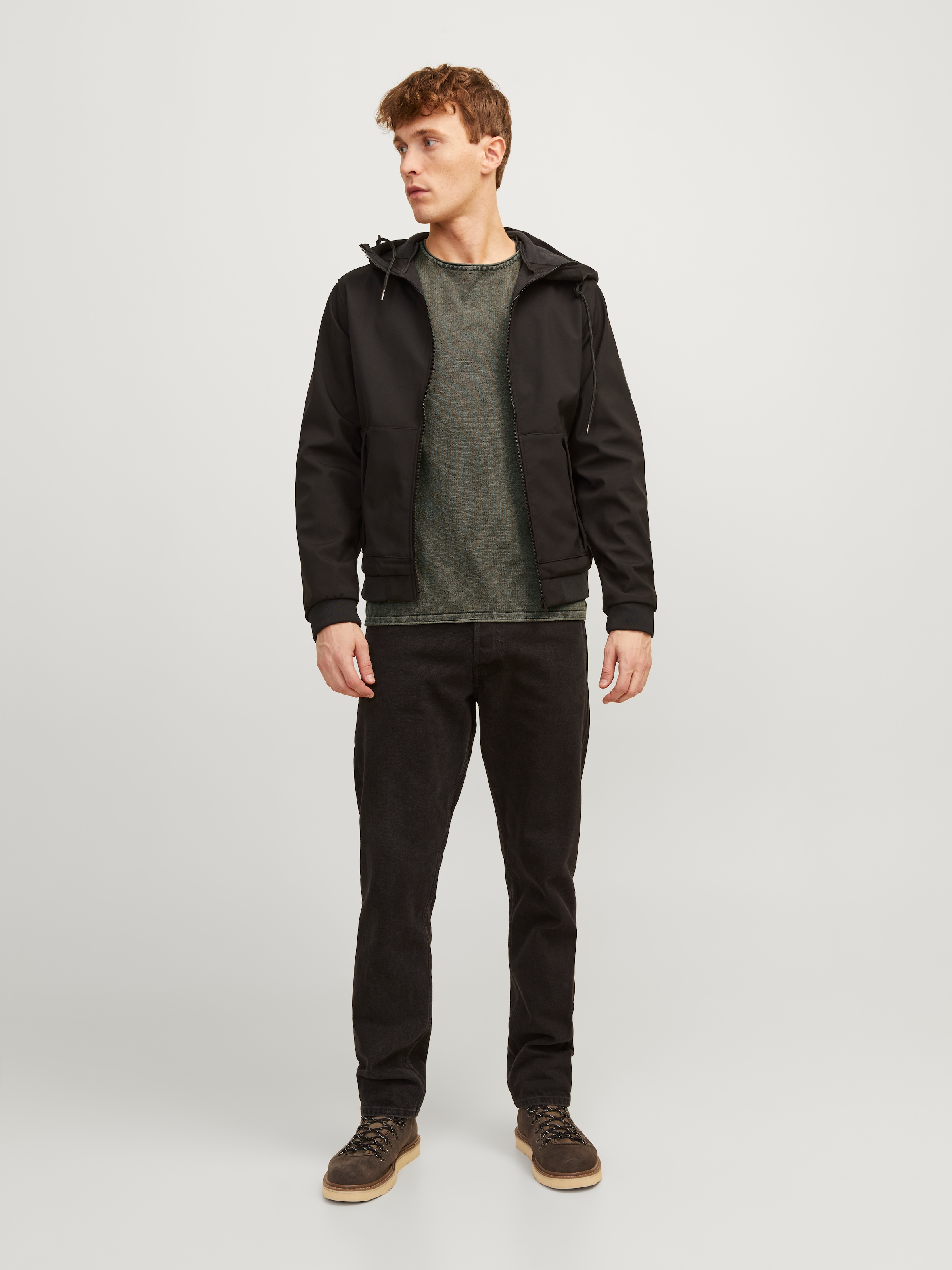 Jack & Jones Strickpullover »JJELEO KNIT CREW NECK NOOS« mit Rundhalsausschnitt