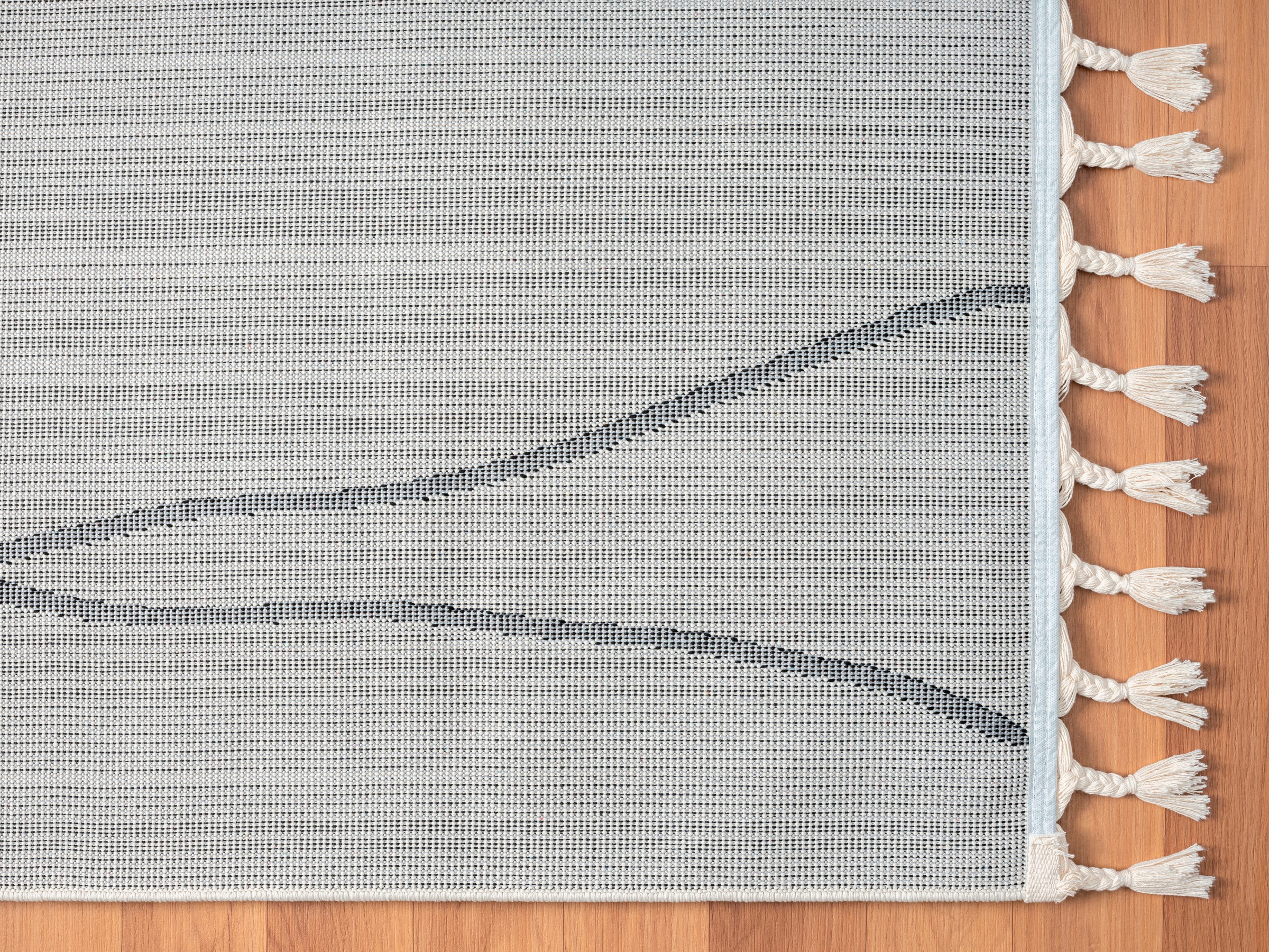 Myflair Möbel & Accessoires Hochflor-Teppich »Moroccan Drawline Lagerräumung«, rechteckig, 24 mm Höhe, modern, marokkanisches Design, flauschig weich durch Hochflor