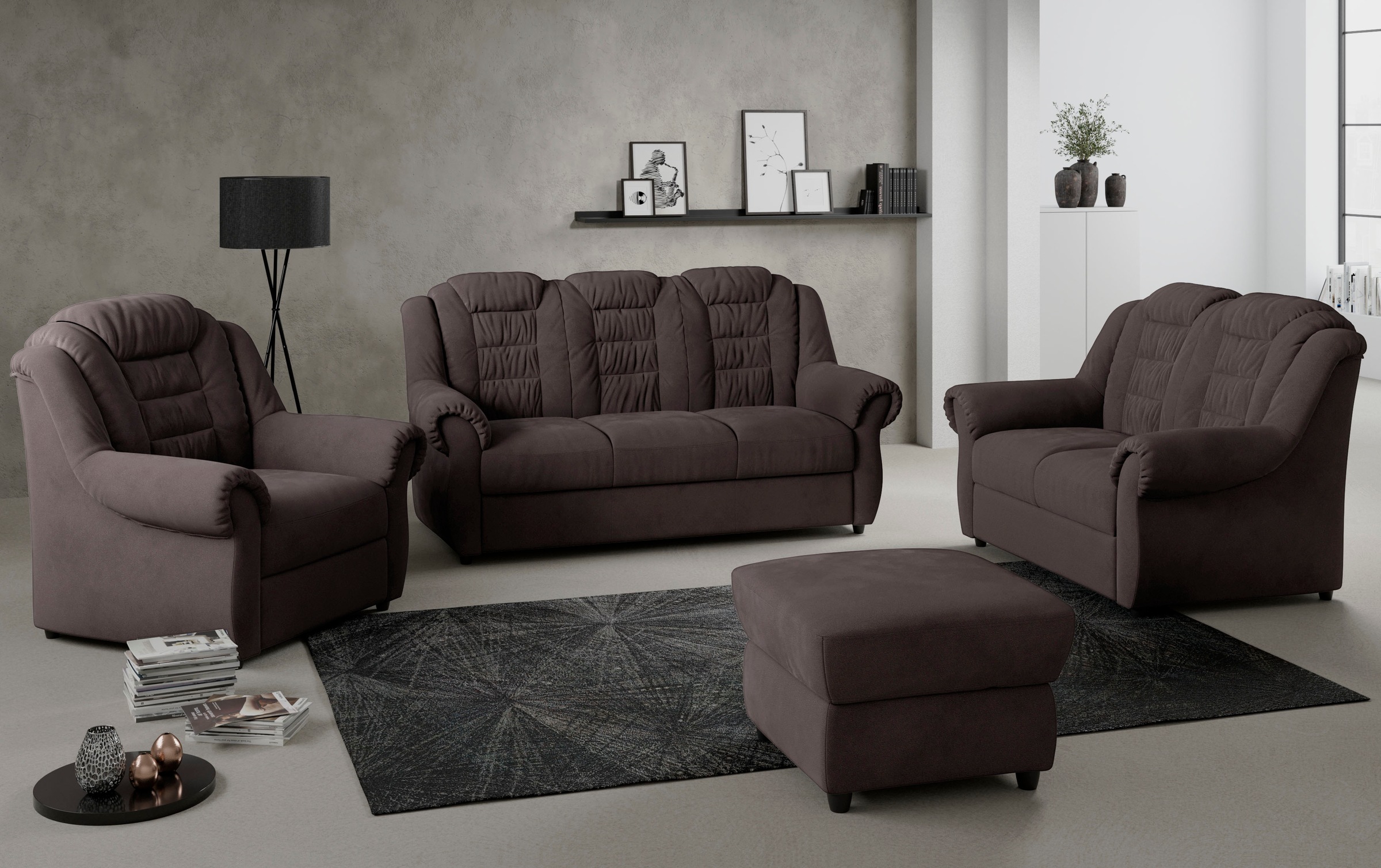 Home affaire Sessel »Boston«, im klassischem Design mit hoher Rückenlehne günstig online kaufen