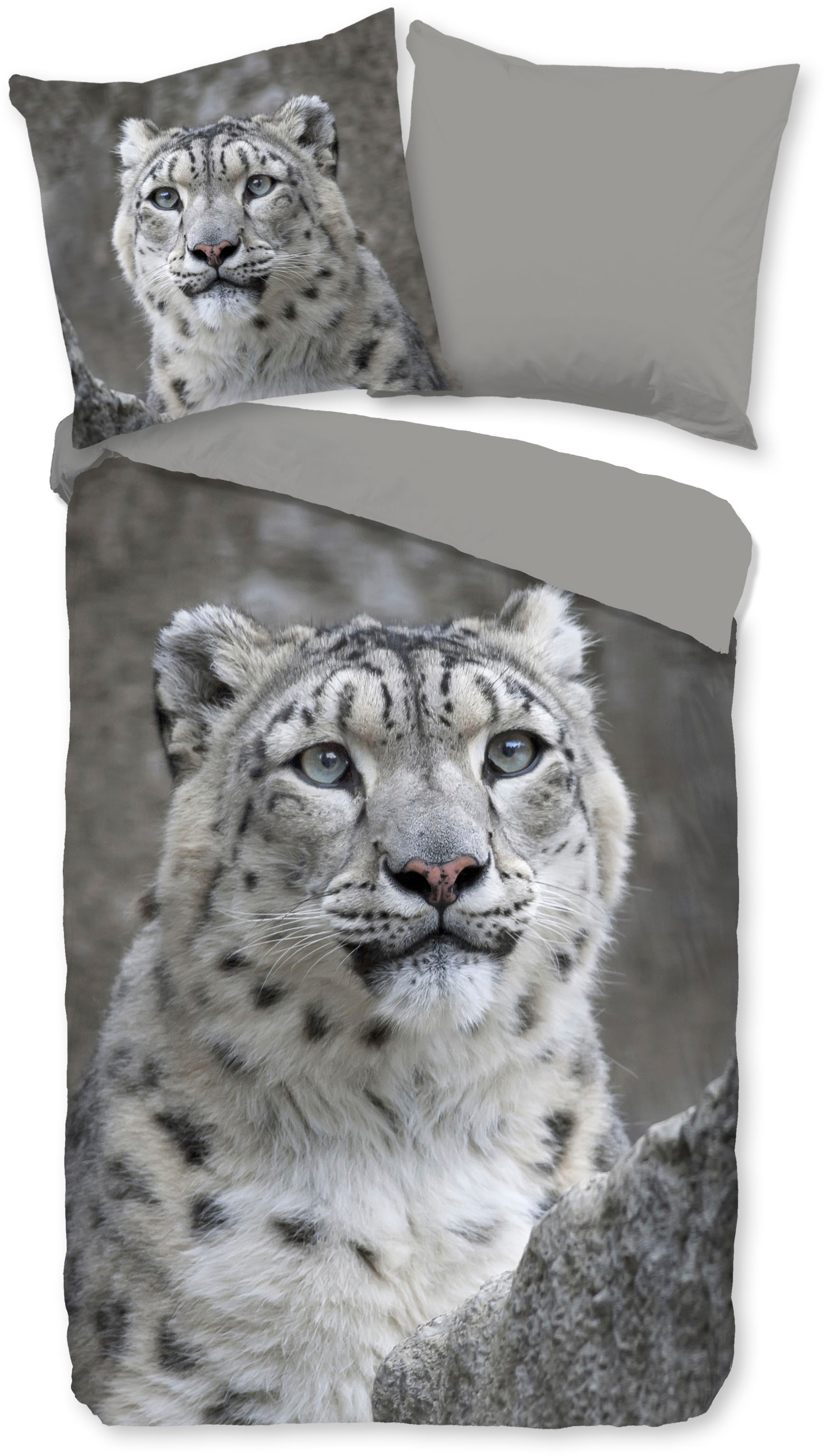 good morning Wendebettwäsche »Chief« 3 Stk. tlg. Biber, 135x200, Winter, Wa günstig online kaufen