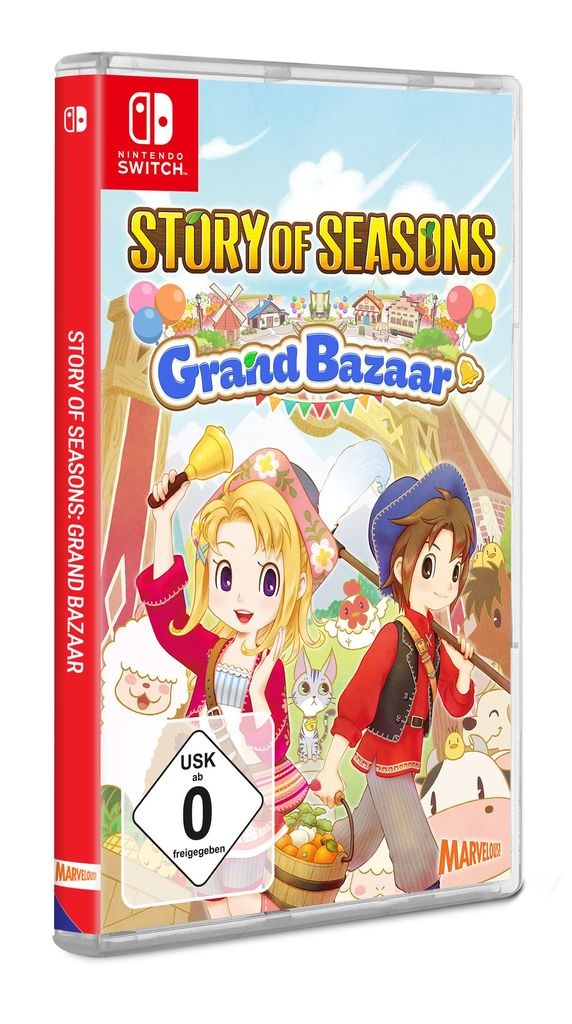 Marvelous Games Spielesoftware »Story of Seasons: Grand Bazaar«, Nintendo Switch