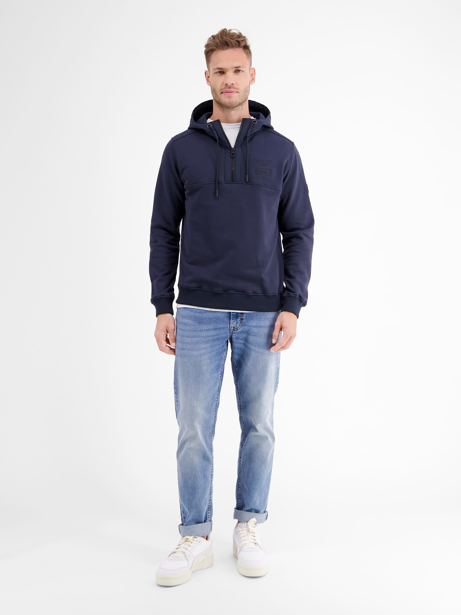 LERROS Sweatshirt »LERROS Troyer-Hoodie«
