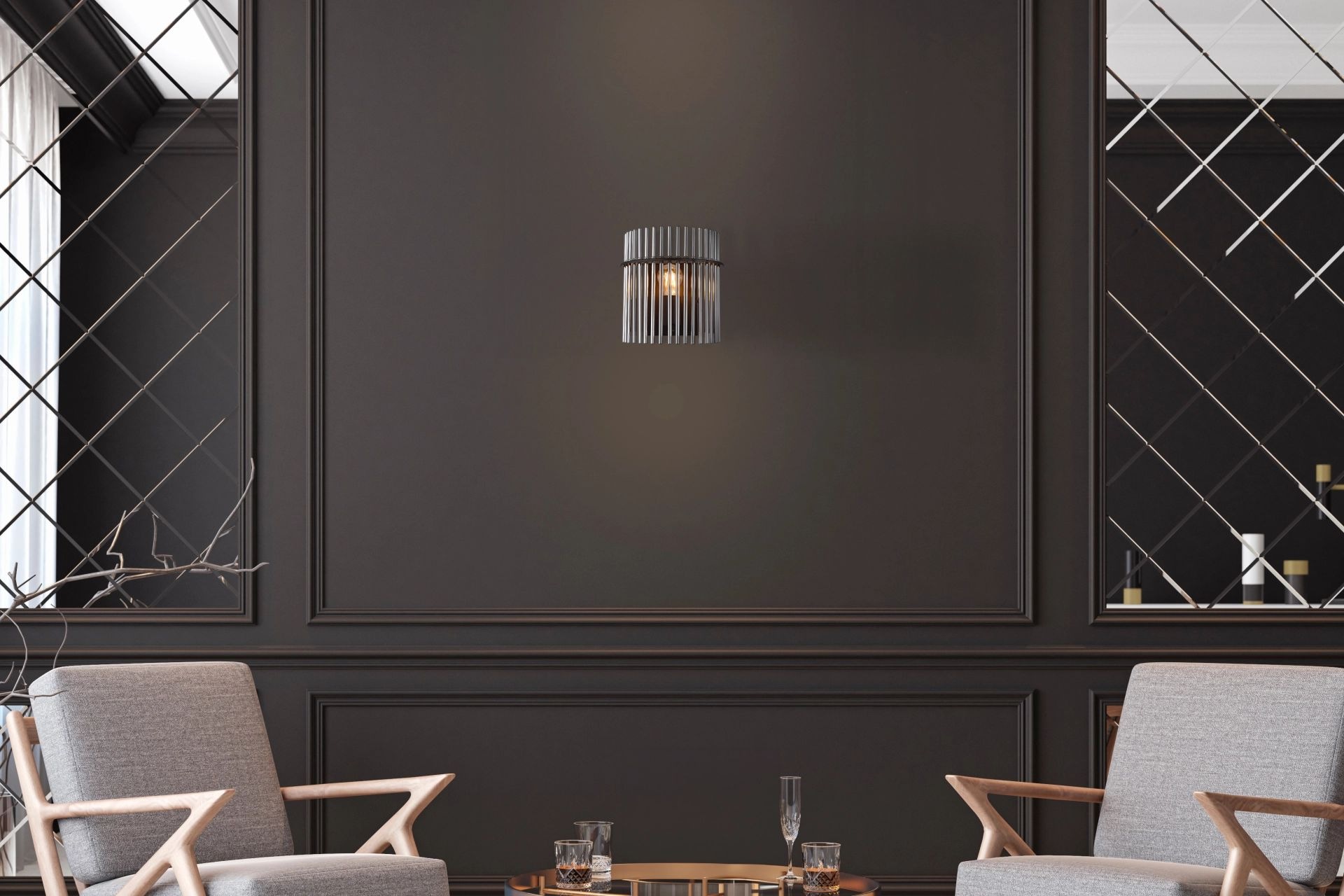 GLOBO LIGHTING LED Wandleuchte »GORLEY«, 1 flammig, Leuchtmittel E27   ohne günstig online kaufen