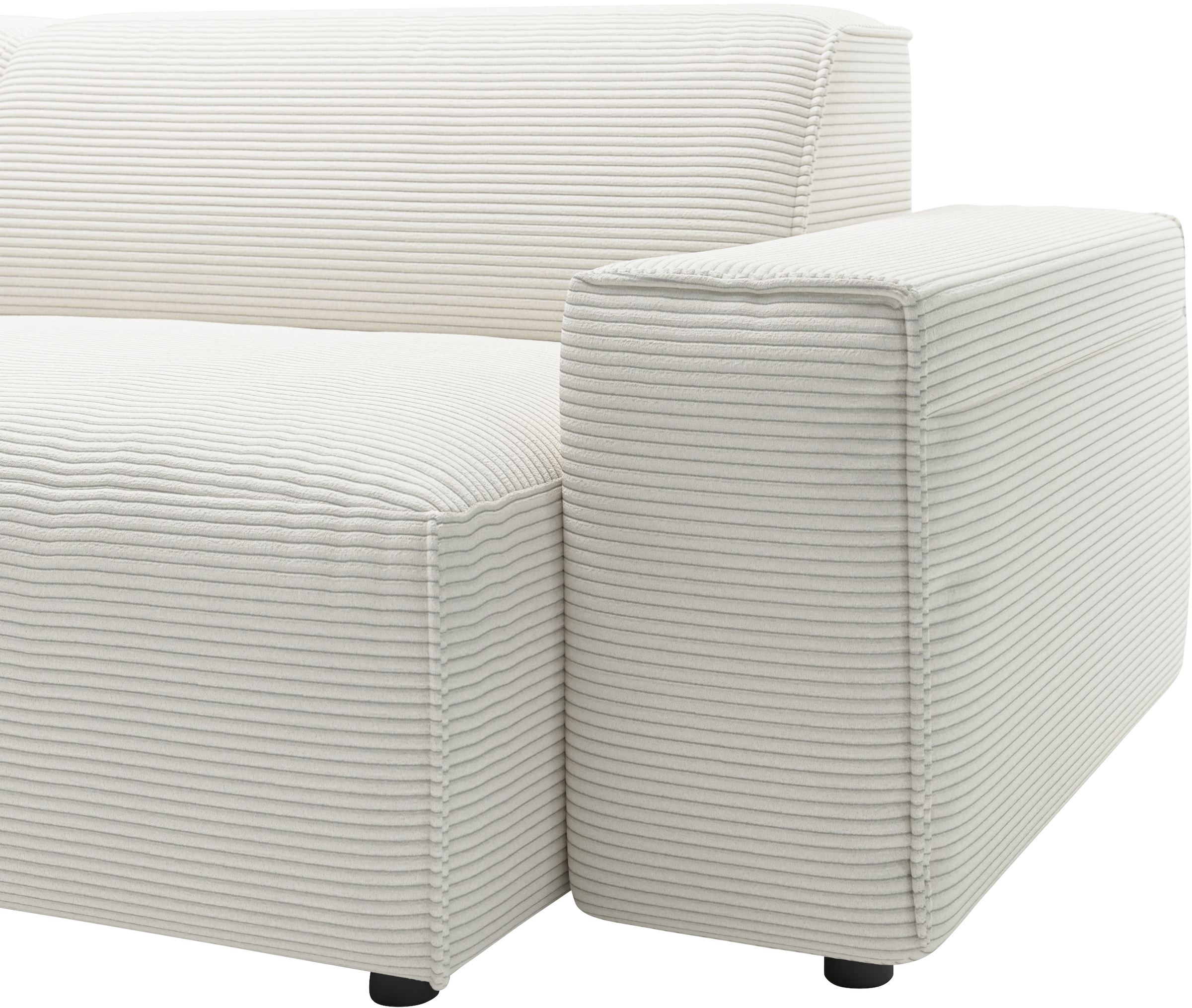 andas Big-Sofa »Glimminge  auch in Breitcord, Feincord + Easy care-Bezug,«, besondere Kedernähte Zierkissen