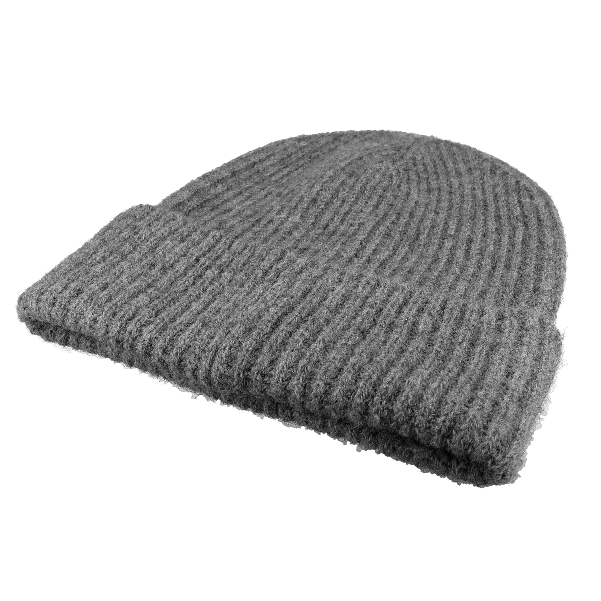 CAPO Strickmütze Dezente Melange-Töne, Grobstrick