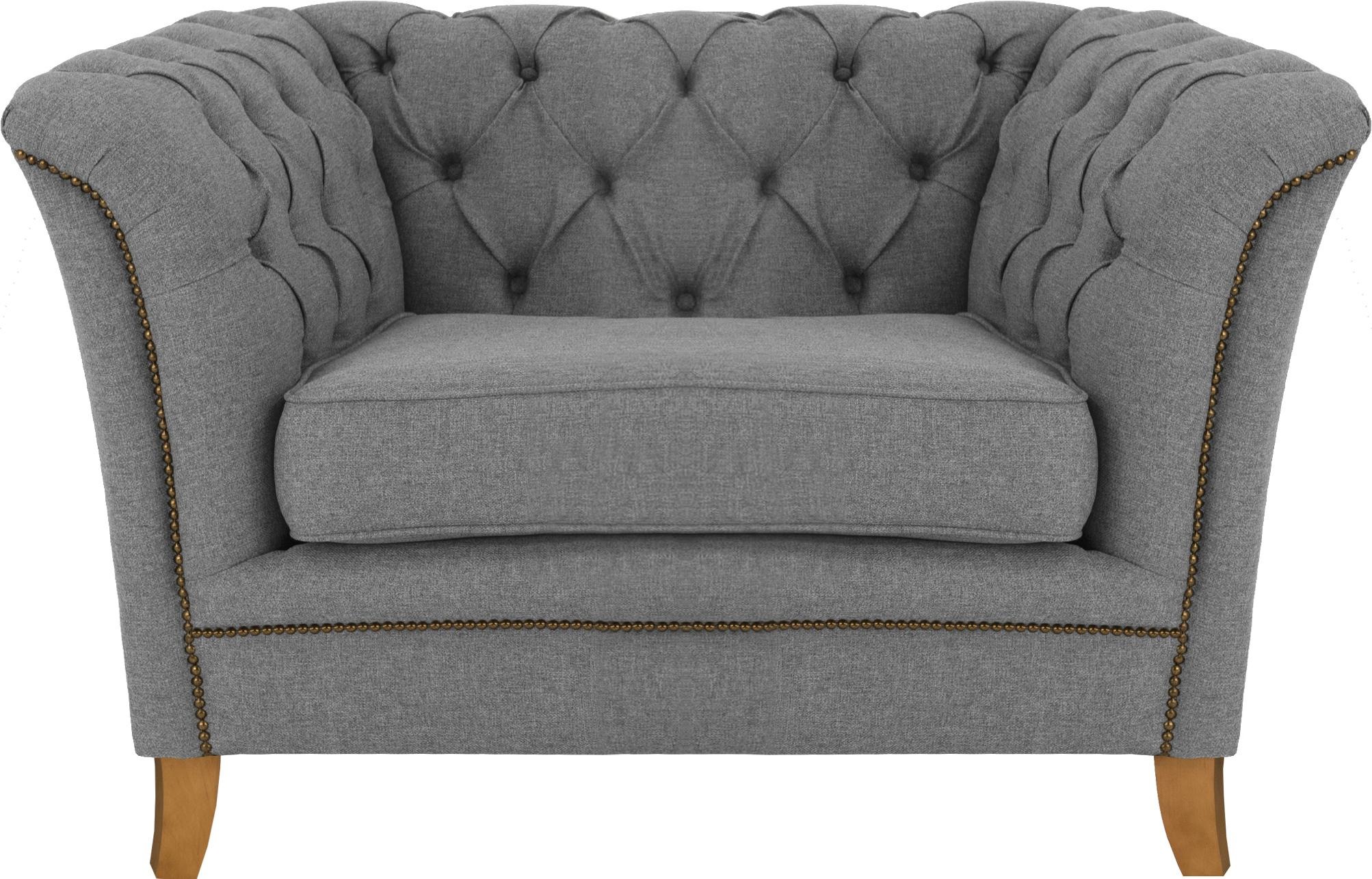 Home affaire Sessel "Newport modernes Chesterfield", mit Knopfheftung im Rü günstig online kaufen