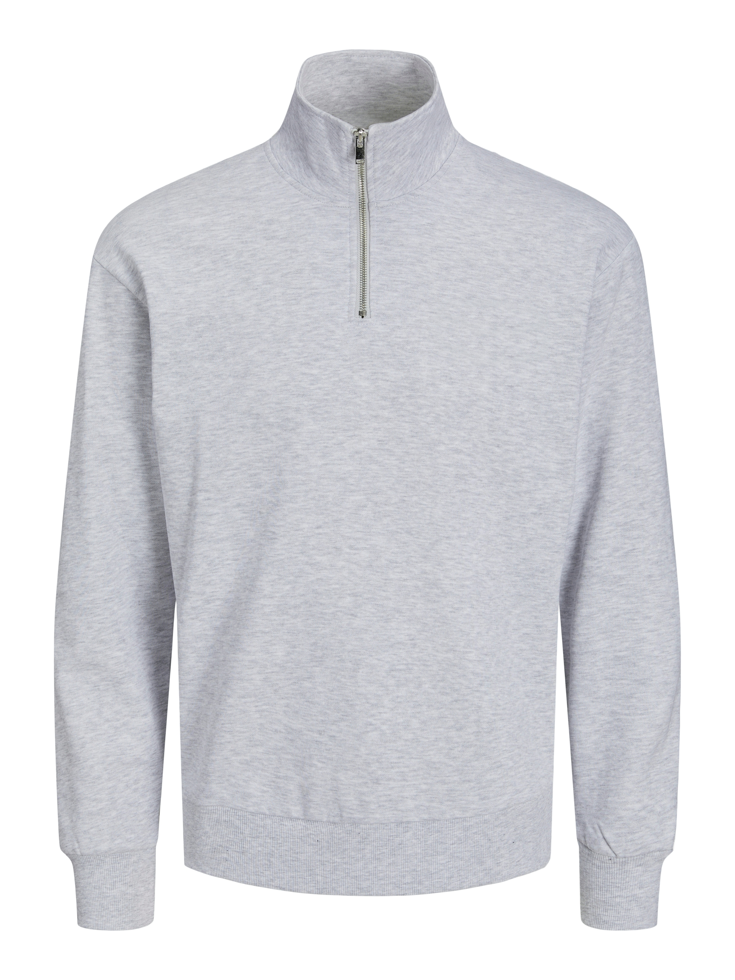 Jack & Jones Sweatshirt »JJEBRADLEY SWEAT HALF ZIP NOOS«, Materialmix, relaxed fit
