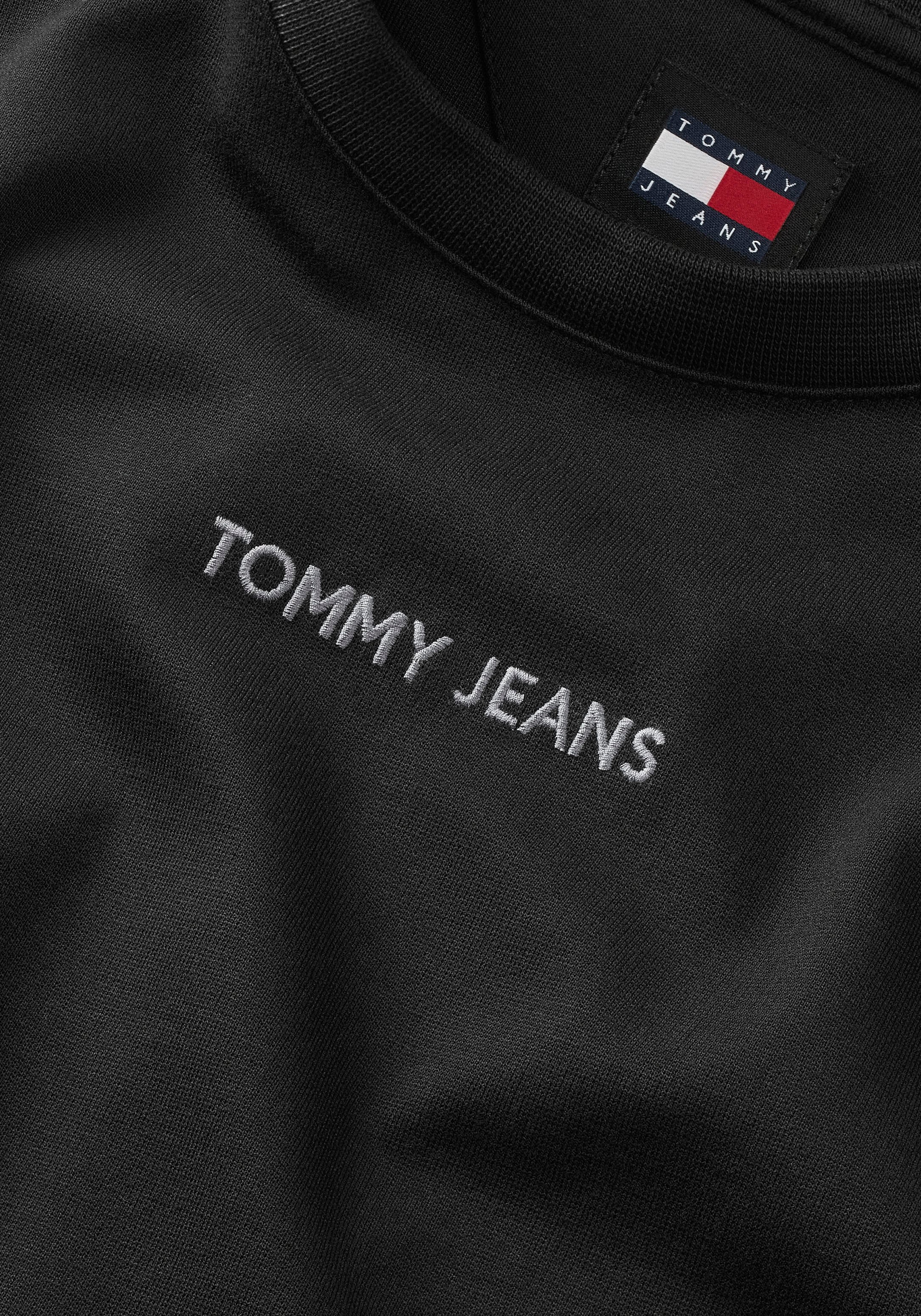 Tommy Jeans Curve Jerseykleid »TJW SMALL CLASSIC MIDI BDYCN EXT«, mit Logostickerei
