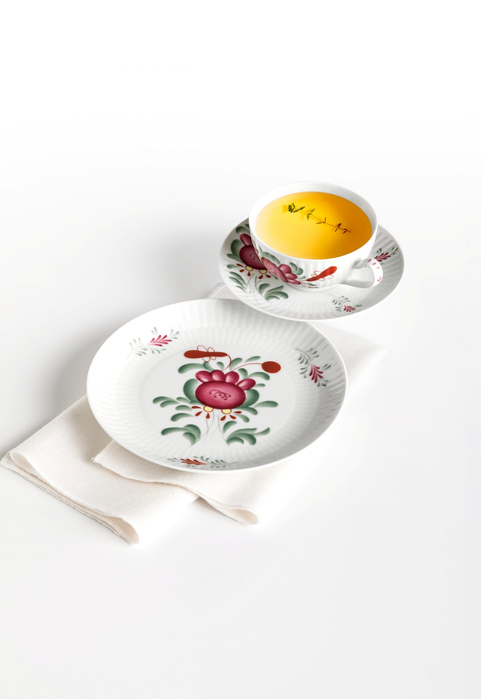 Seltmann Weiden Untertasse »Amina Ostfriesenrose« Kombinierbare Untertasse für: Kaffeetasse, Teetasse 0,22 l, Becher