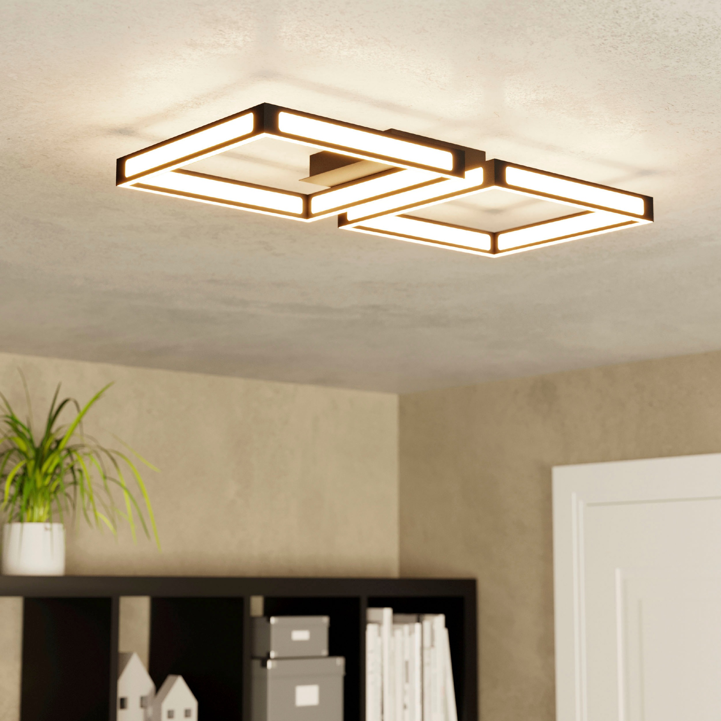 EGLO Deckenleuchte »ALTAFLOR«, Leuchtmittel LED-Modul   LED fest integriert günstig online kaufen