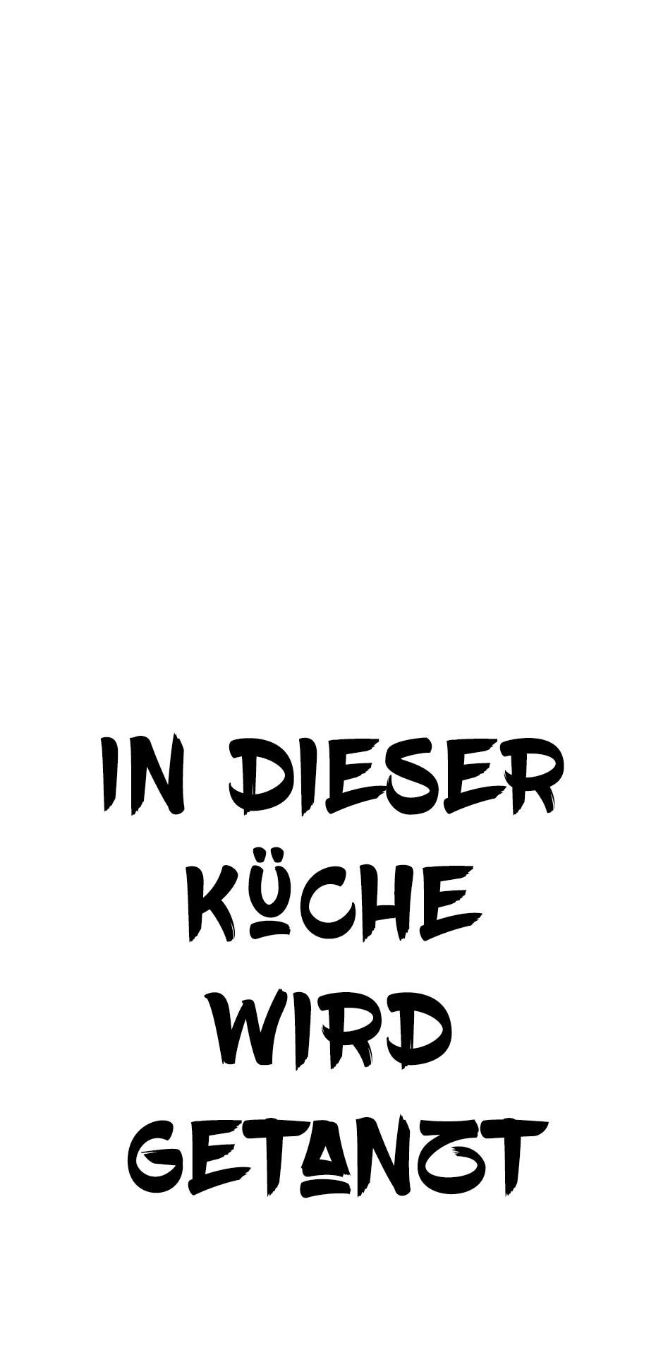 queence Wanddekoobjekt »In dieser Küche wird getanzt«, Stahlschild, Blechsc günstig online kaufen