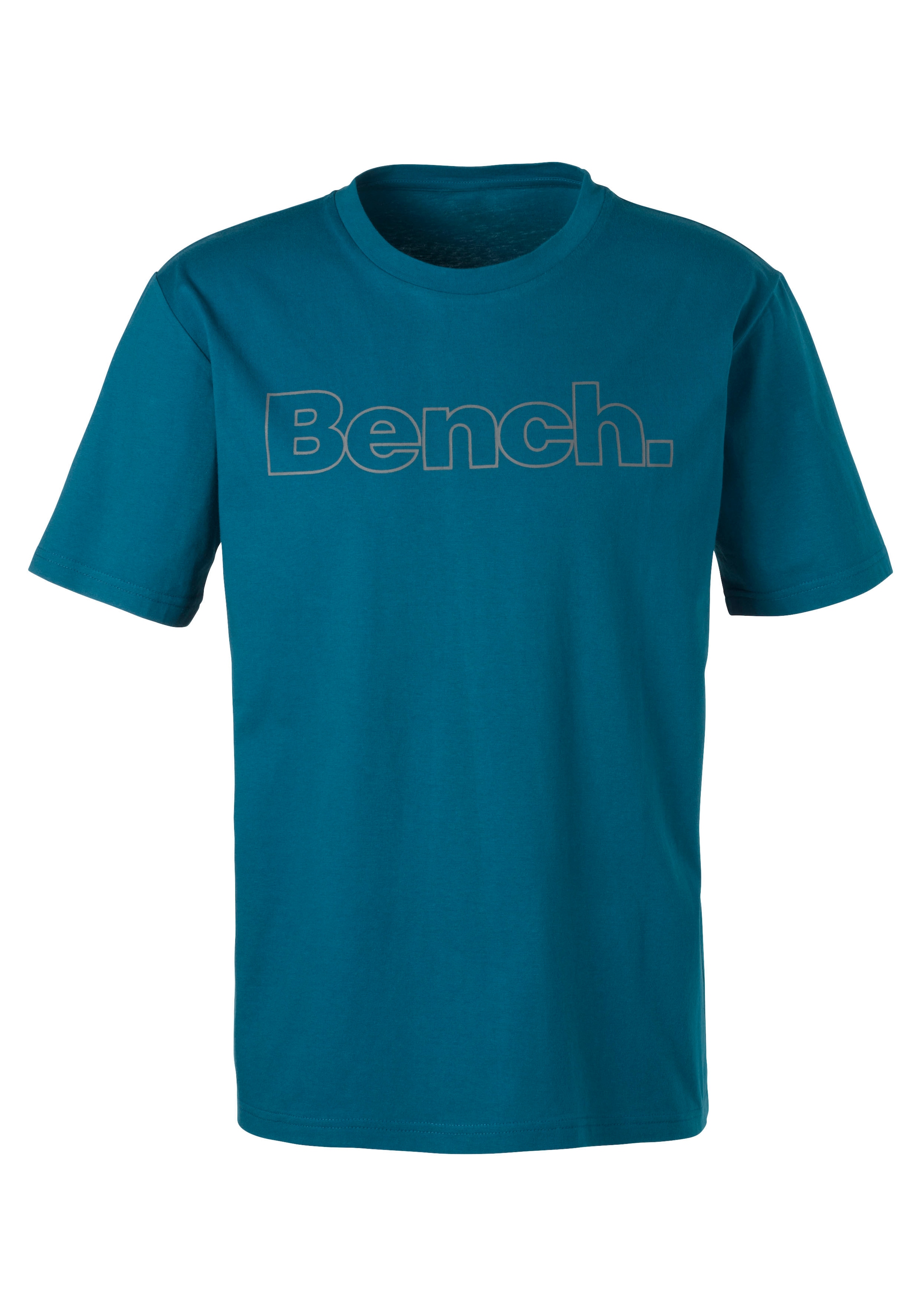 Bench. T-Shirt »Homewear«, (2er-Pack), mit Bench. Print vorn jetzt  bestellen