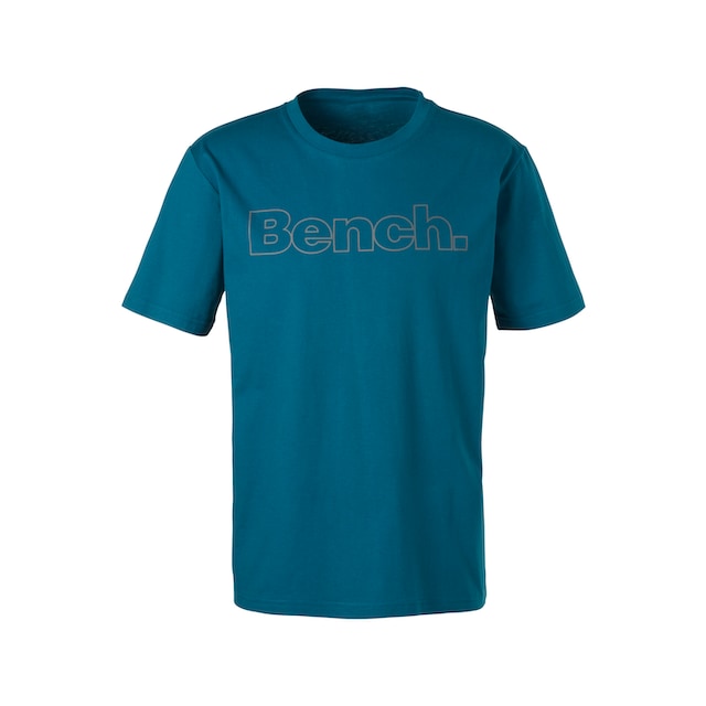 Bench. T-Shirt »Homewear«, (2er-Pack), mit Bench. Print vorn jetzt  bestellen
