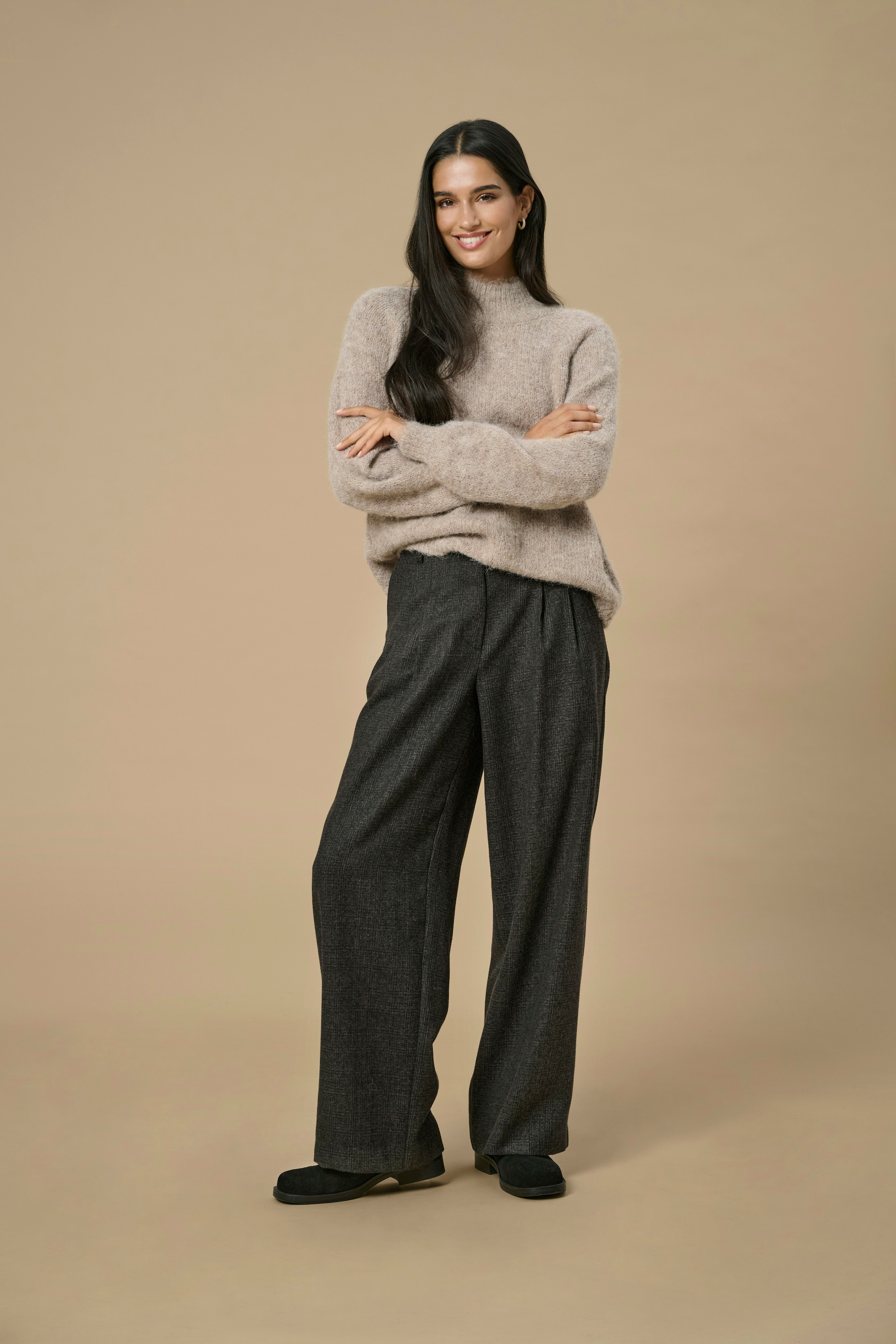 JDY Anzughose »JDYCHARLY HW WIDE PANT TLR NOOS«