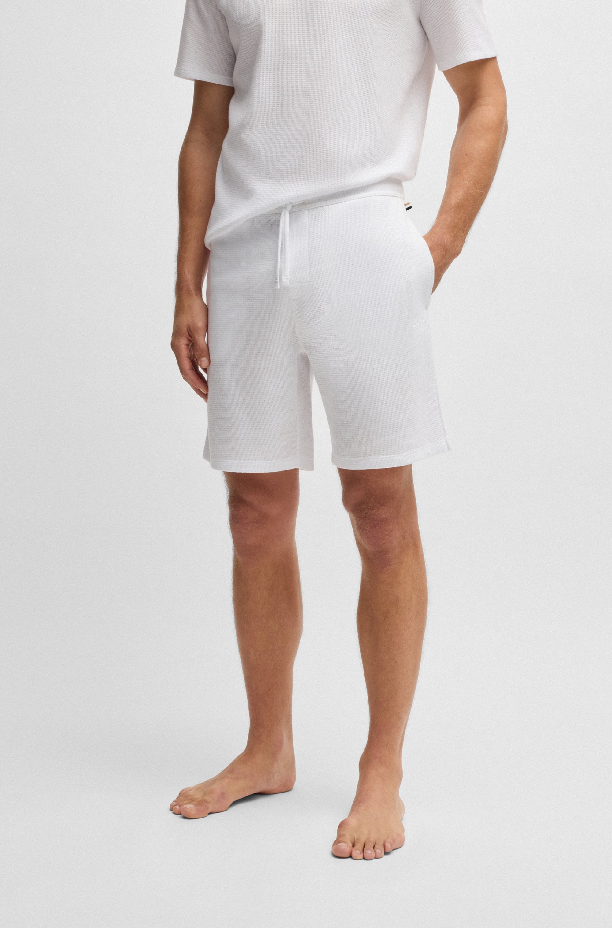 BOSS Pyjamashorts »Waffle Shorts«