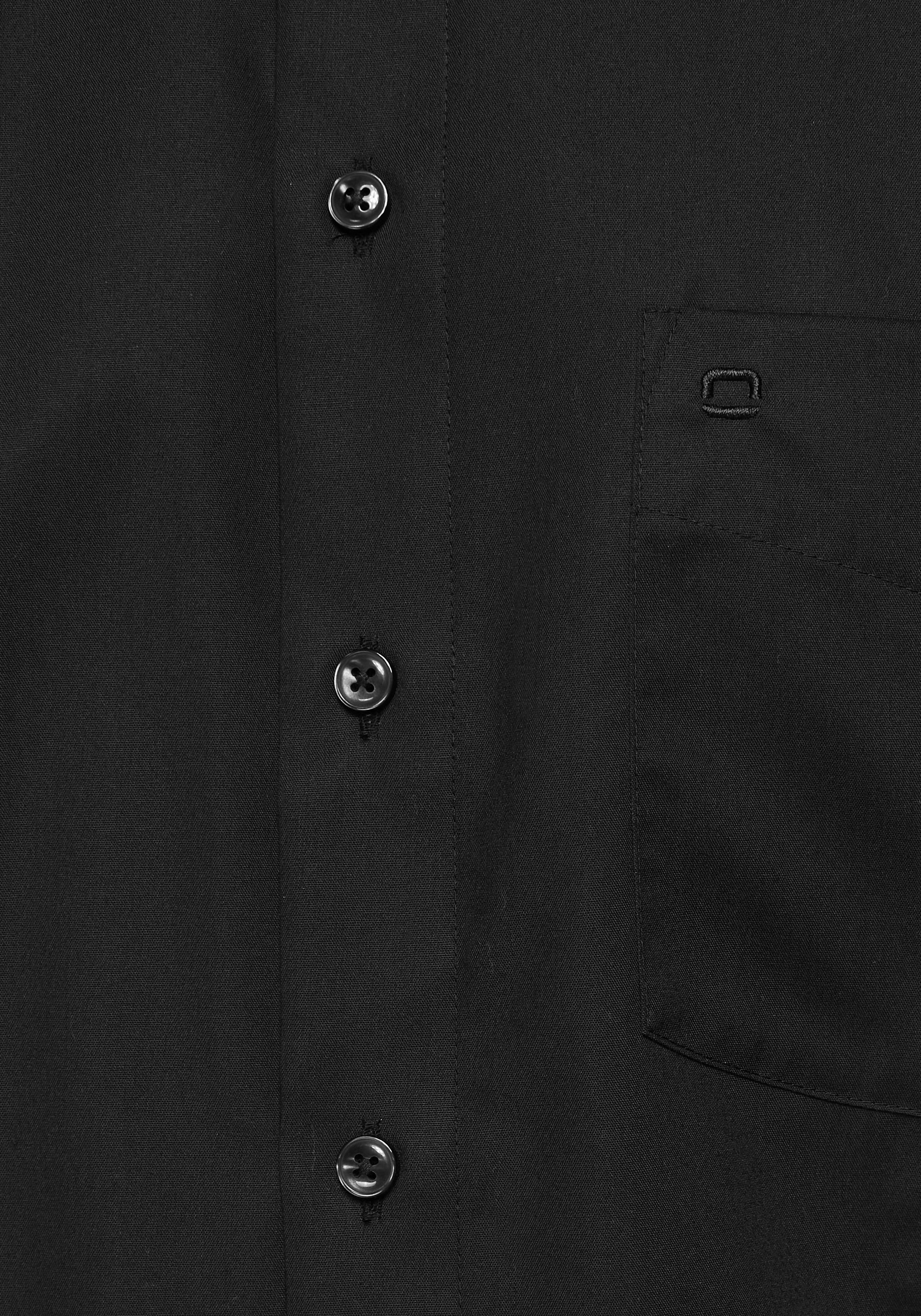 OLYMP Kurzarmhemd »Luxor comfort fit«, Kurzarmhemd mit Brusttasche, bügelfrei
