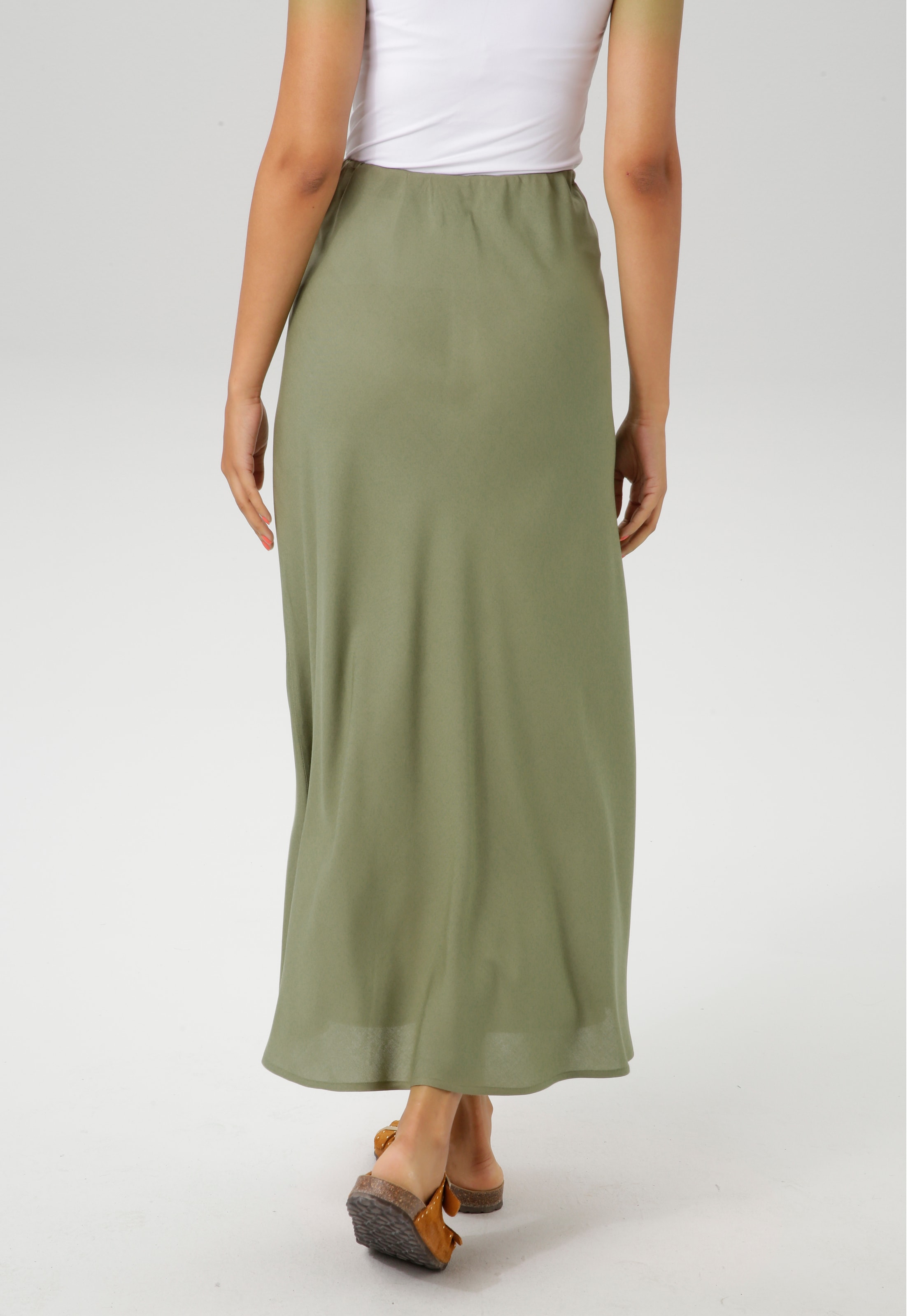 Aniston CASUAL Maxirock, in sommerlichen Farben