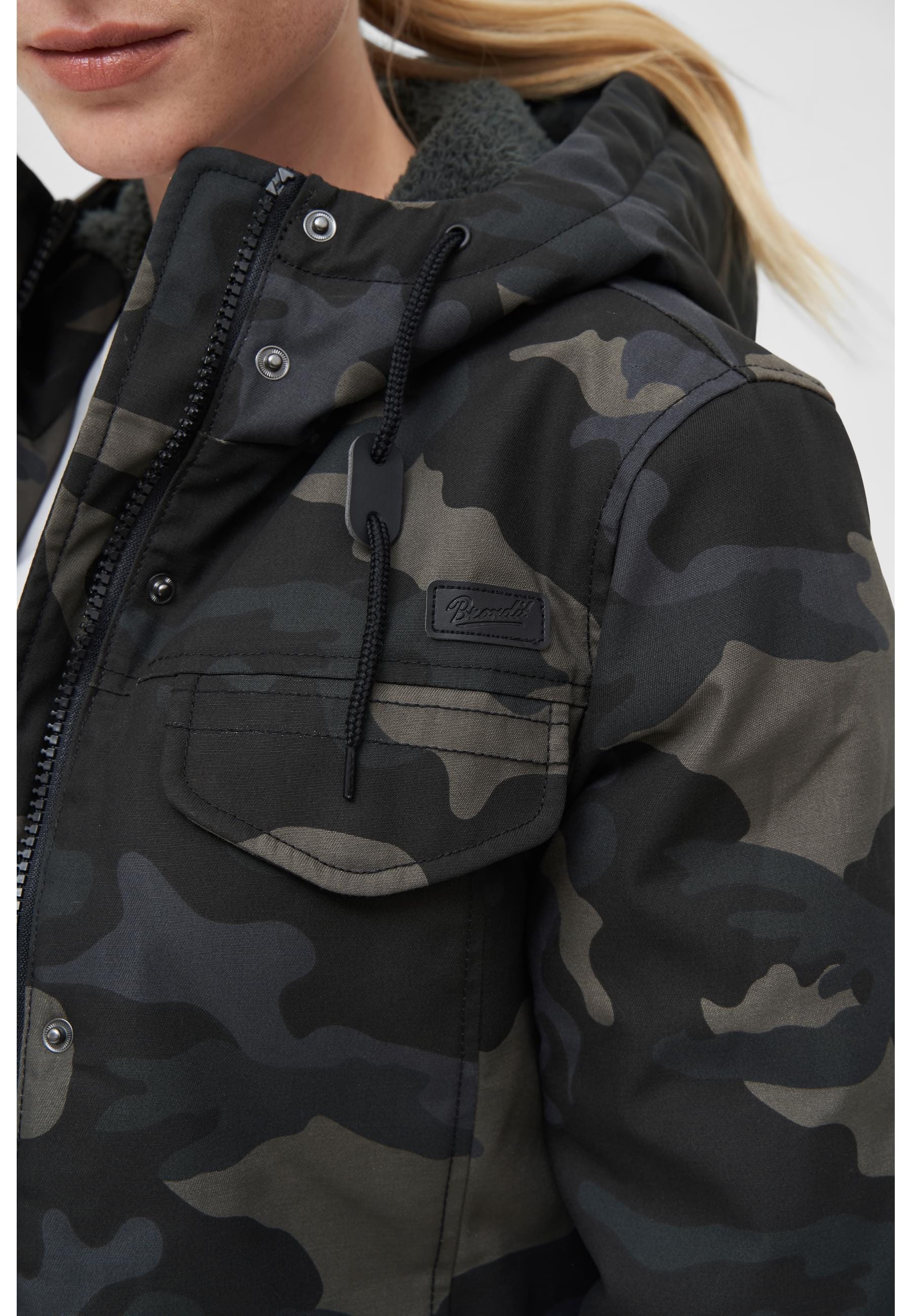 Brandit Parka »Brandit Damen Ladies Marsh Lake Parka« 1 Stk. tlg. mit Kapuze