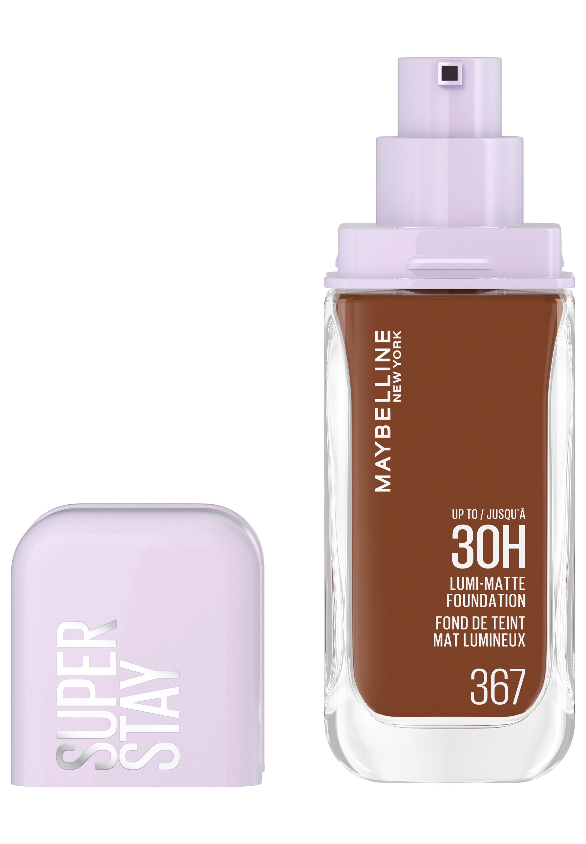 MAYBELLINE NEW YORK Foundation »SUPER STAY LUMI MATTE FOUNDATION« mittlere bis hohe Deckkraft, ultra-frisches mattes Finish