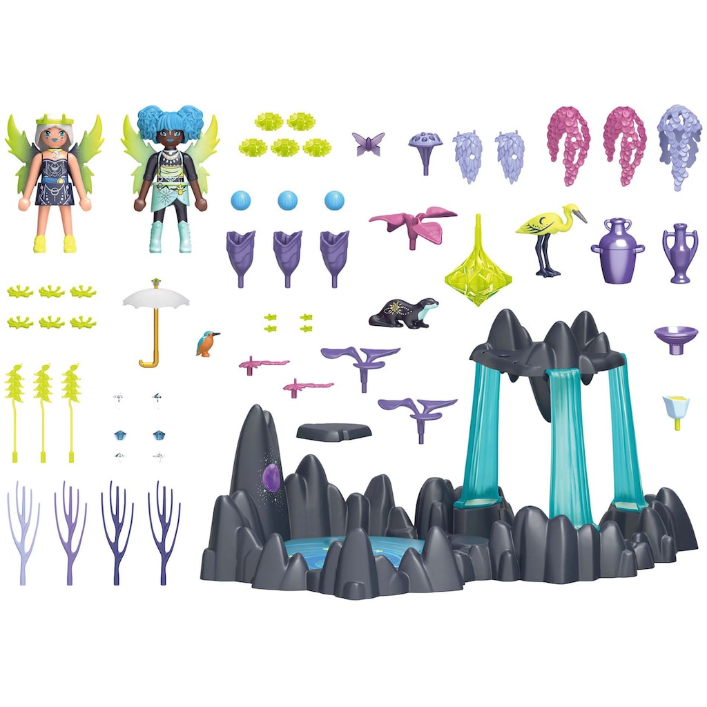 Playmobil® Konstruktions-Spielset »Moon Fairy Quelle (71032), Adventures of Ayuma«, (84 St.), Made in Europe