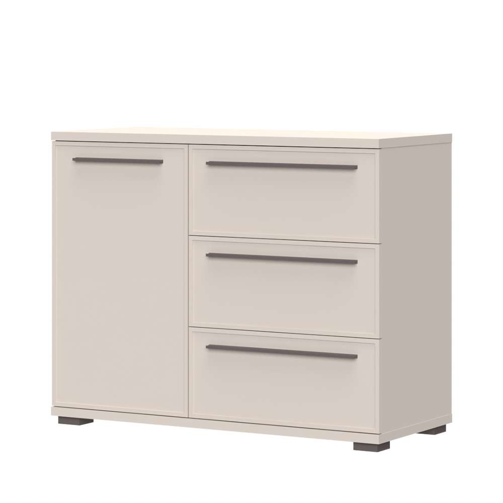 Places of Style Kommode »Opera Kombikommode, Sideboard, Schubladenkommode, Breite 107 cm«, UV lackiert, Soft Close Funktion, Höhenverstellbare Füße