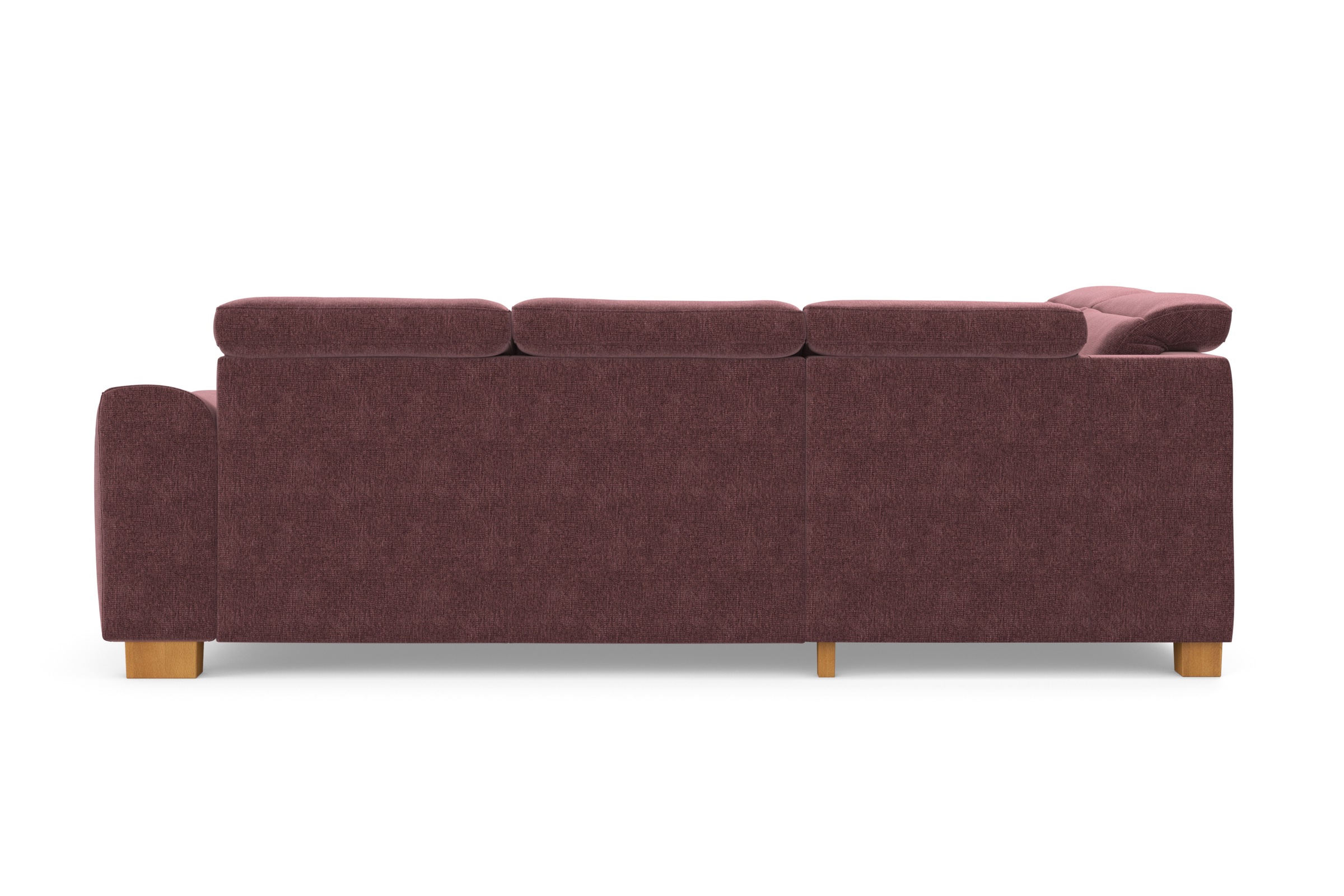 Home affaire Ecksofa »Dundee L-Form«, wahlweise mit Kopfteilverstellung und zusätzlich mit Bettfunktion