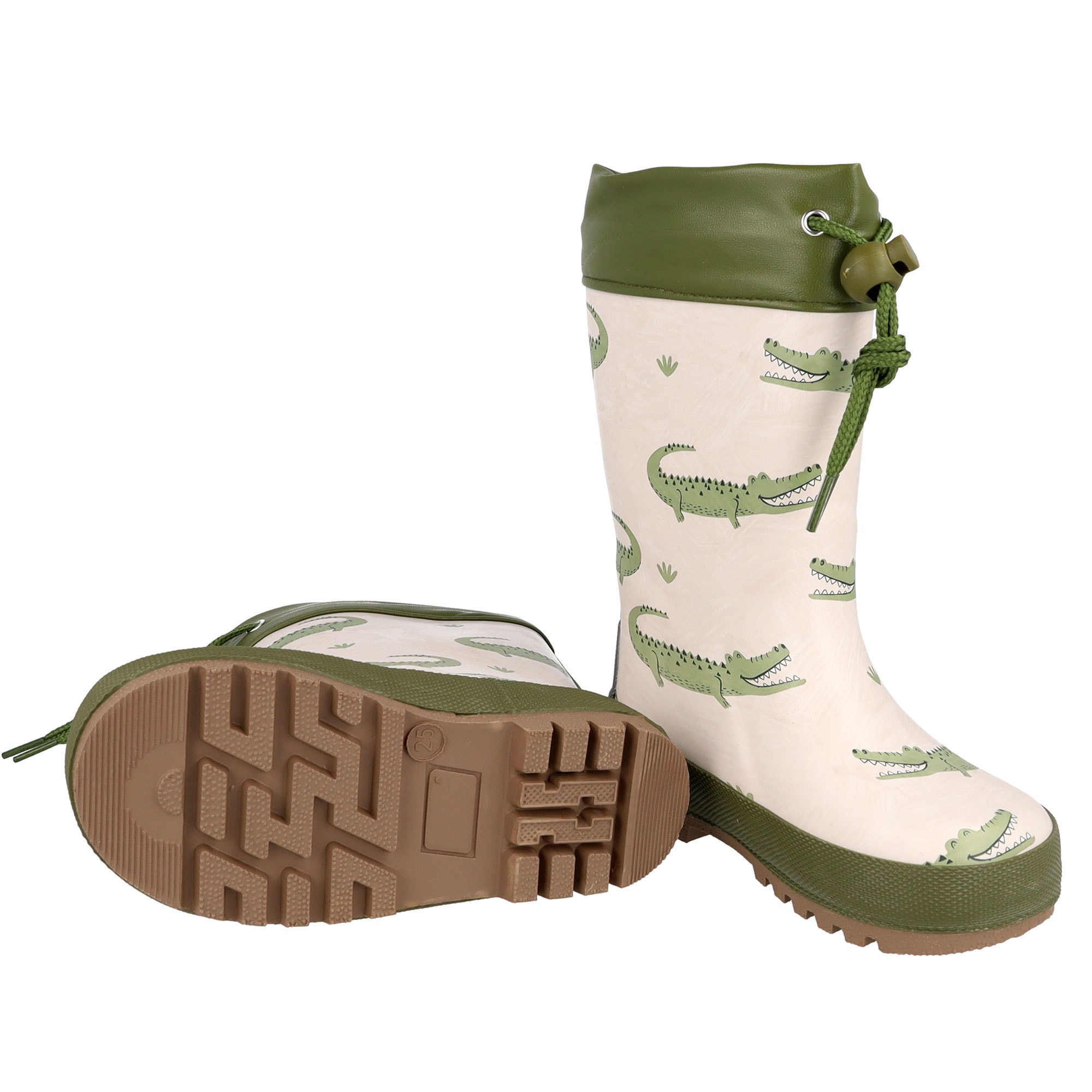 MAXIMO Gummistiefel  2 tlg.  leicht gefüttert, reflektierend