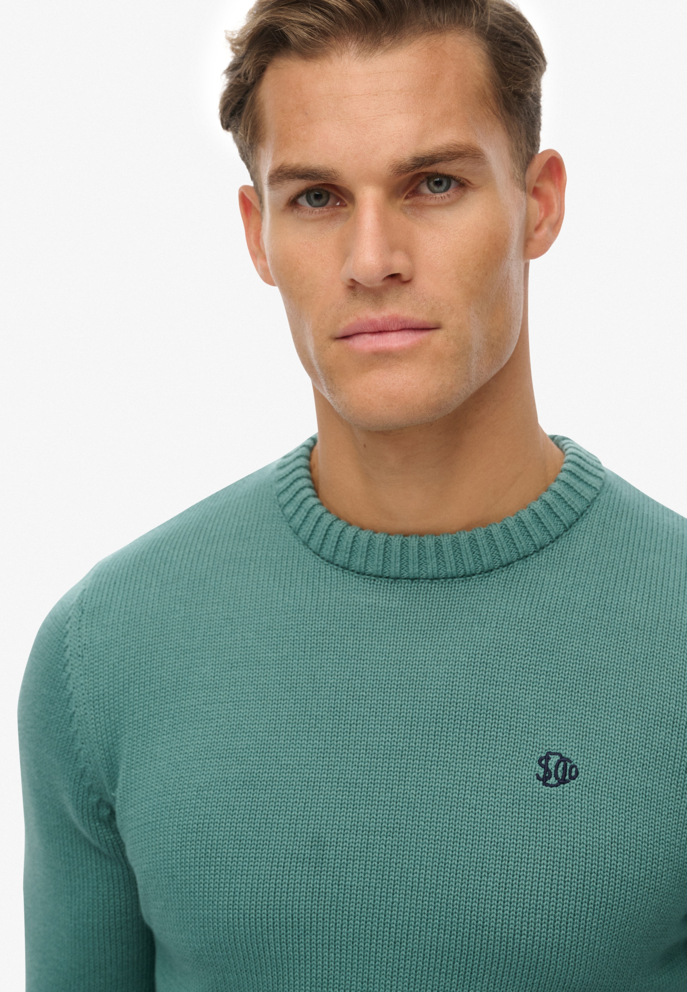 Superdry Strickpullover »PREPPY COTTON JUMPER« Baumwolle, regular fit