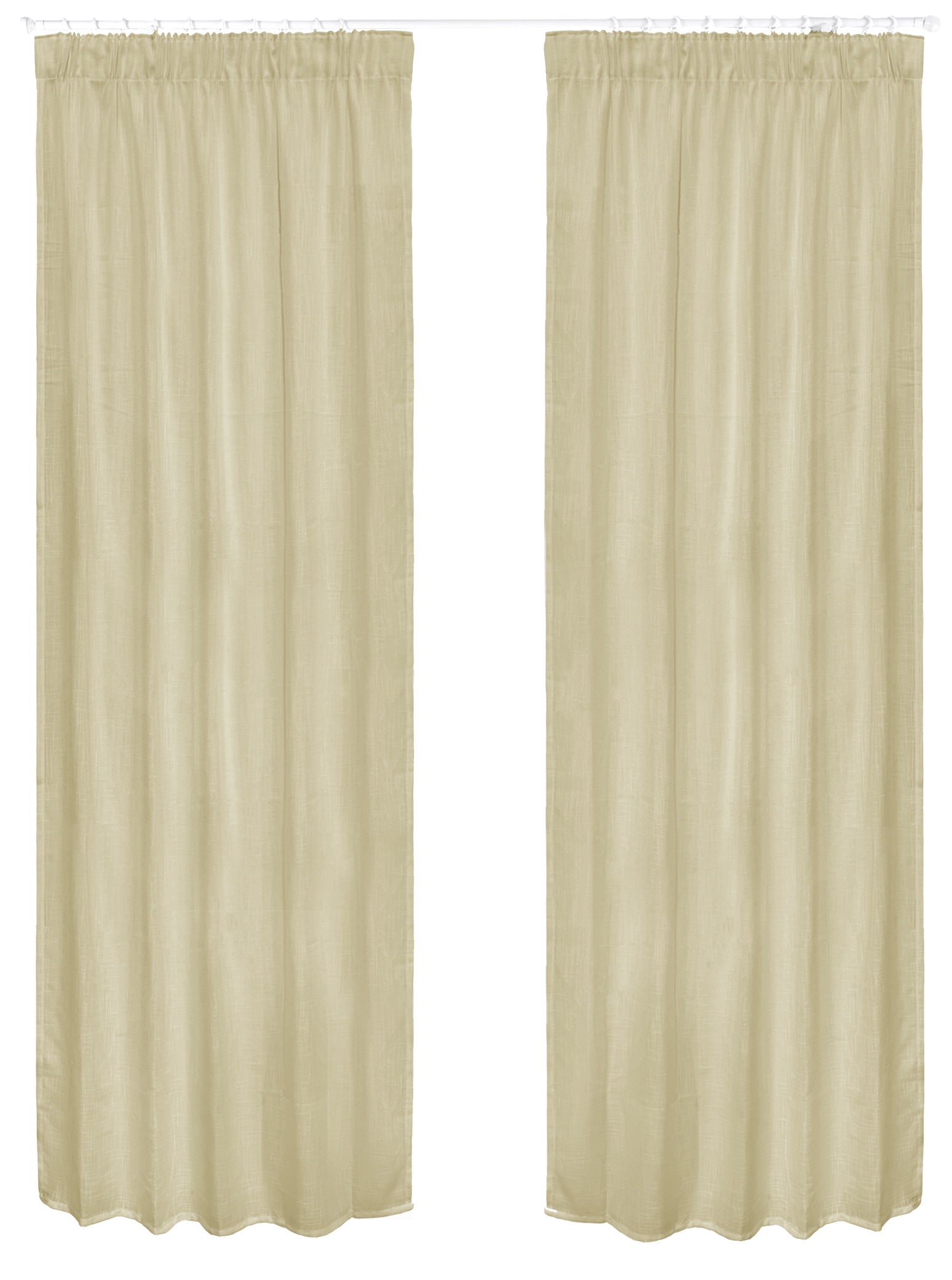 andas Gardine »Tursik«, (1 St.), Blickdicht, Leinenlook, Polyester