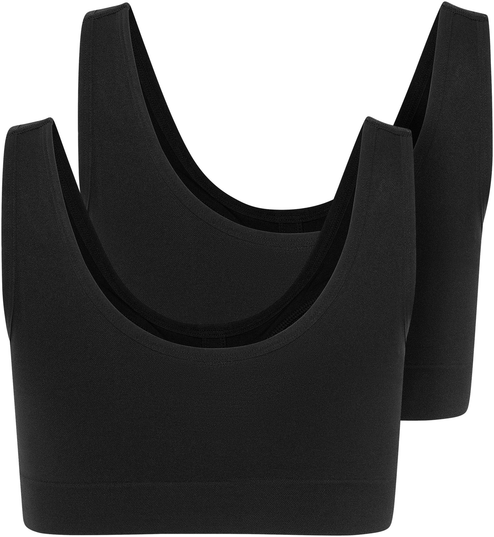 Jockey Bralette »Back Smoothing Seamfree« 2er Pack,  weiche, eingenähte, drahtlos geformte Cups