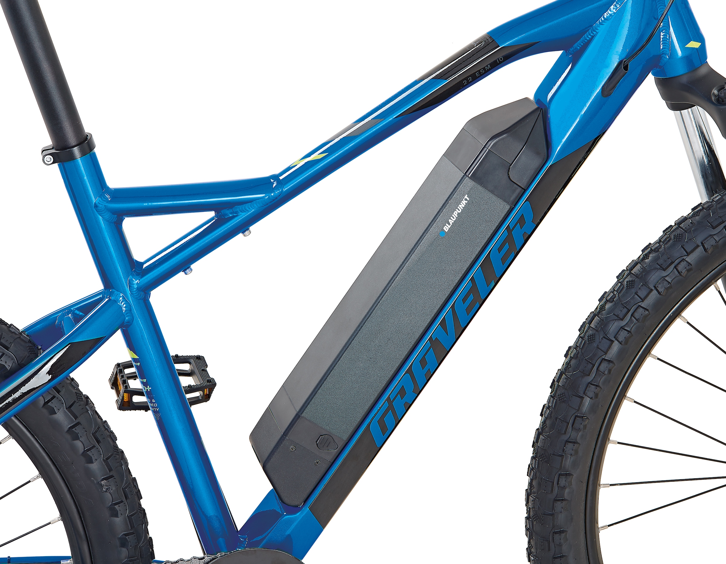 Prophete E-Bike »Graveler 22.ESM.10«, 8 Gang, Shimano, Altus, Heckmotor 250 W, Pedelec, Elektrofahrrad für Damen u. Herren, MTB