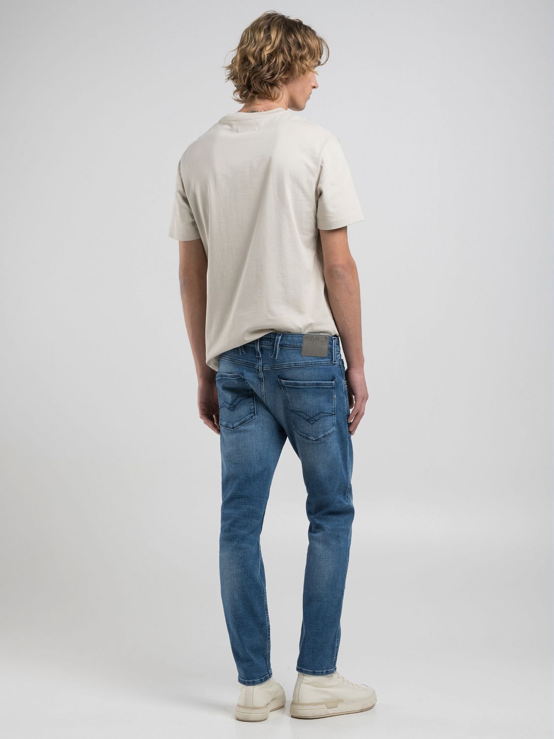Replay Slim-fit-Jeans »Anbass Superstretch«, elastisch